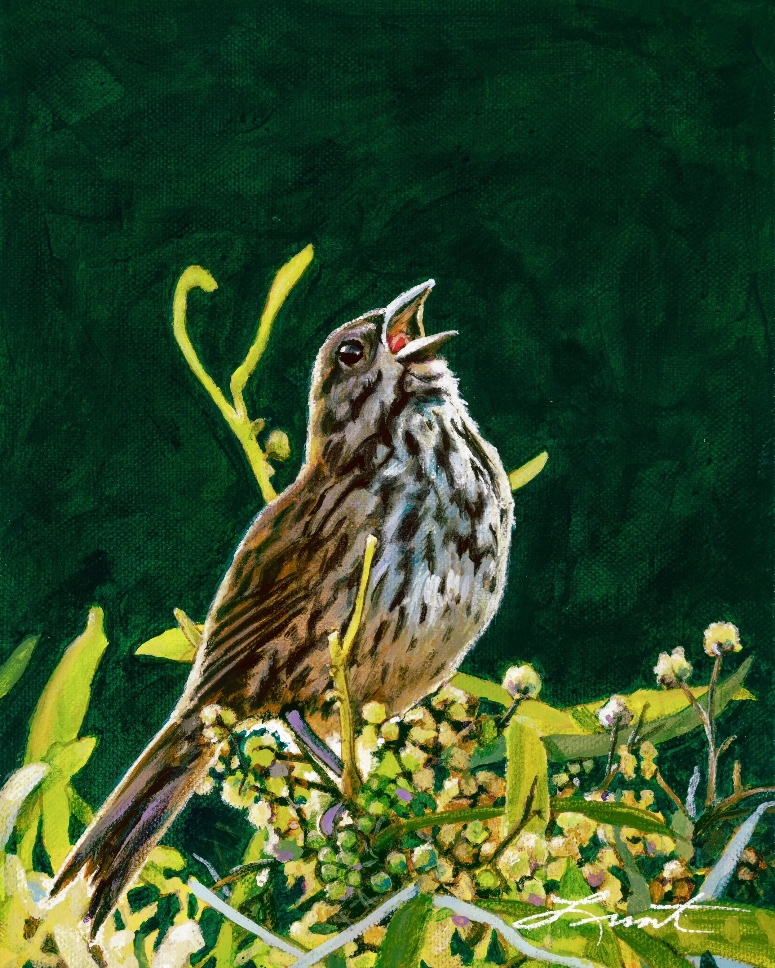 Holiday Offering - Eye of the Sparrow