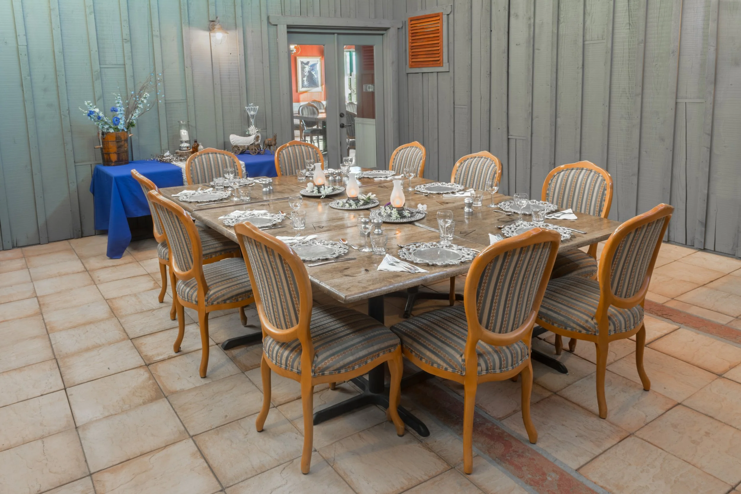 The Mine Shaft group meeting space at Tombstone Monument Ranch.