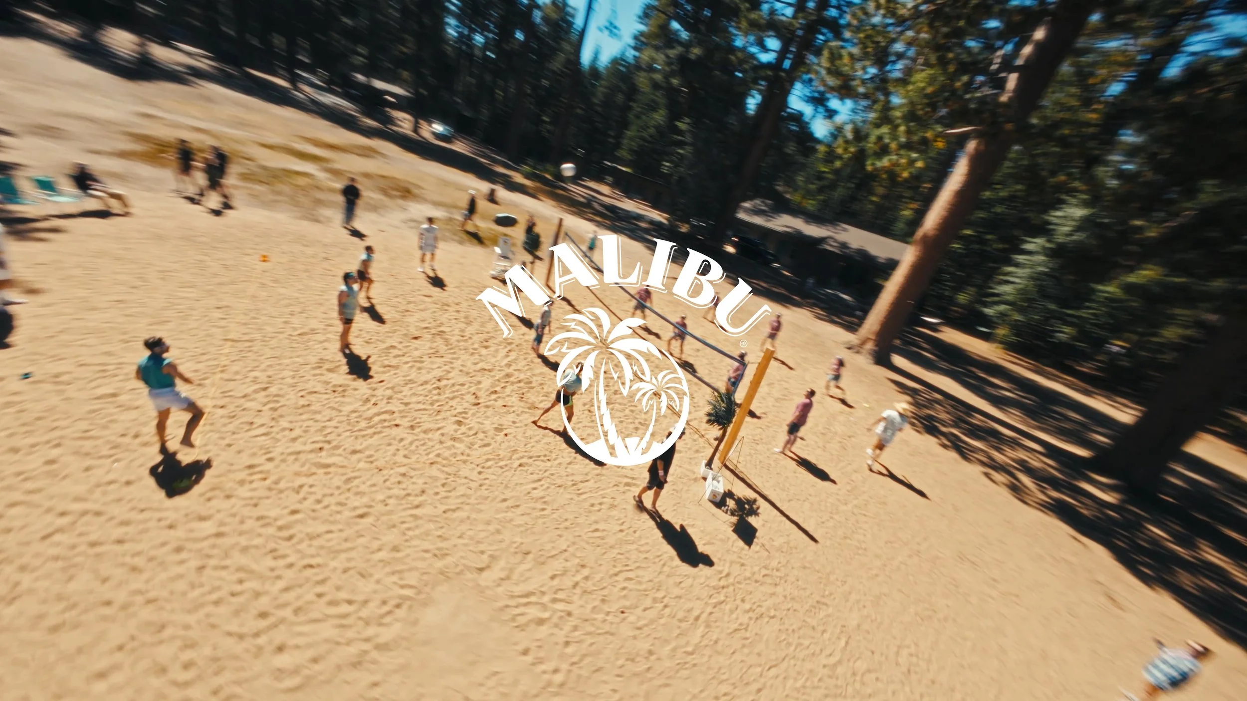 Malibu Rum volleyball tournament event video production by JML Films, Reno Tahoe