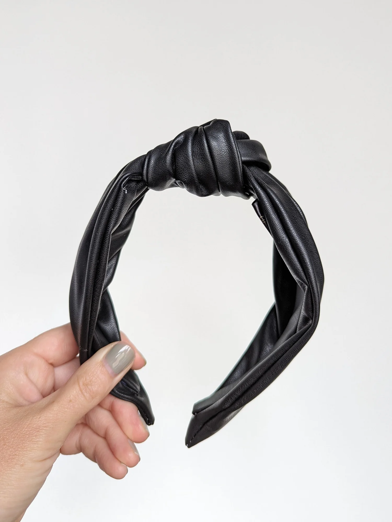 Knotted Alice Band (Bronze Spot) main image 0