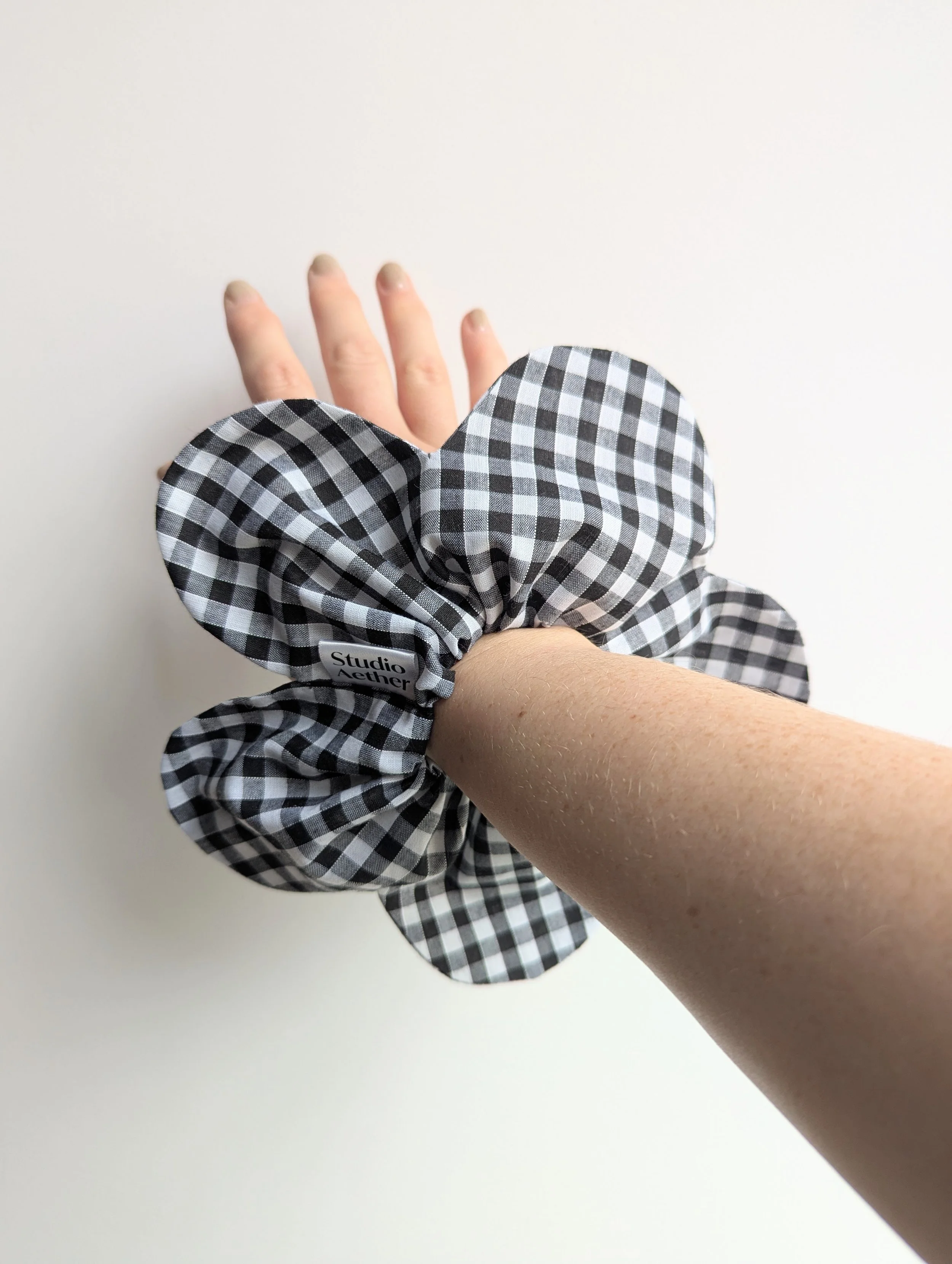 Flower Scrunchie Sewing Pattern Easy Diy Pdf Pattern For Beginners