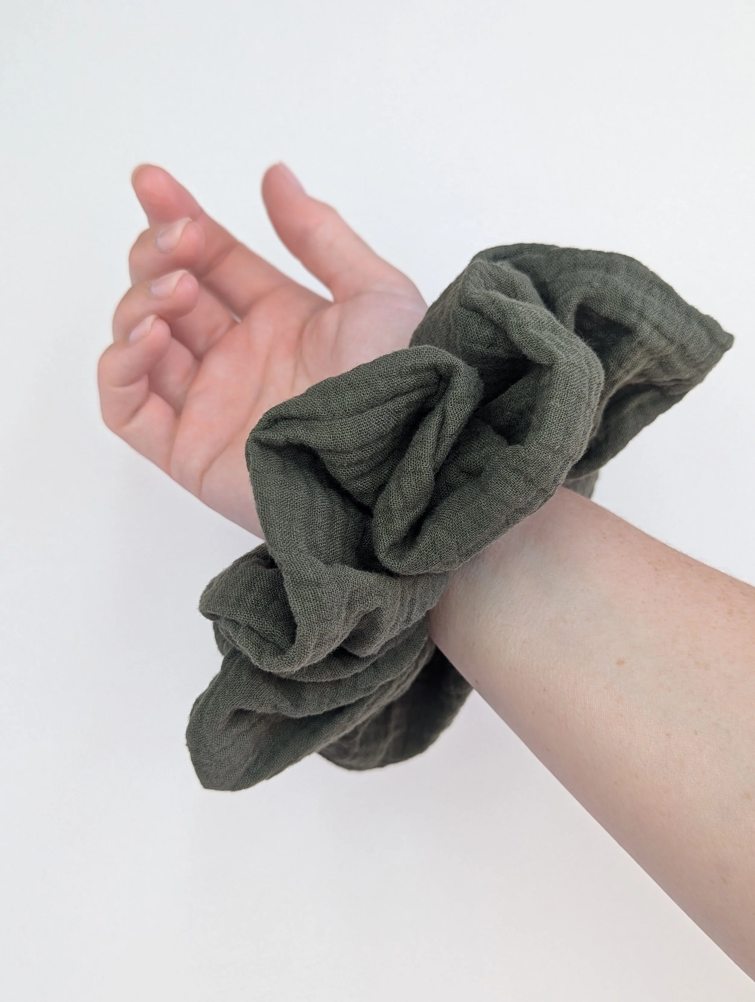 Khaki-Green-Organic-Cotton-Scrunchie-2.jpg