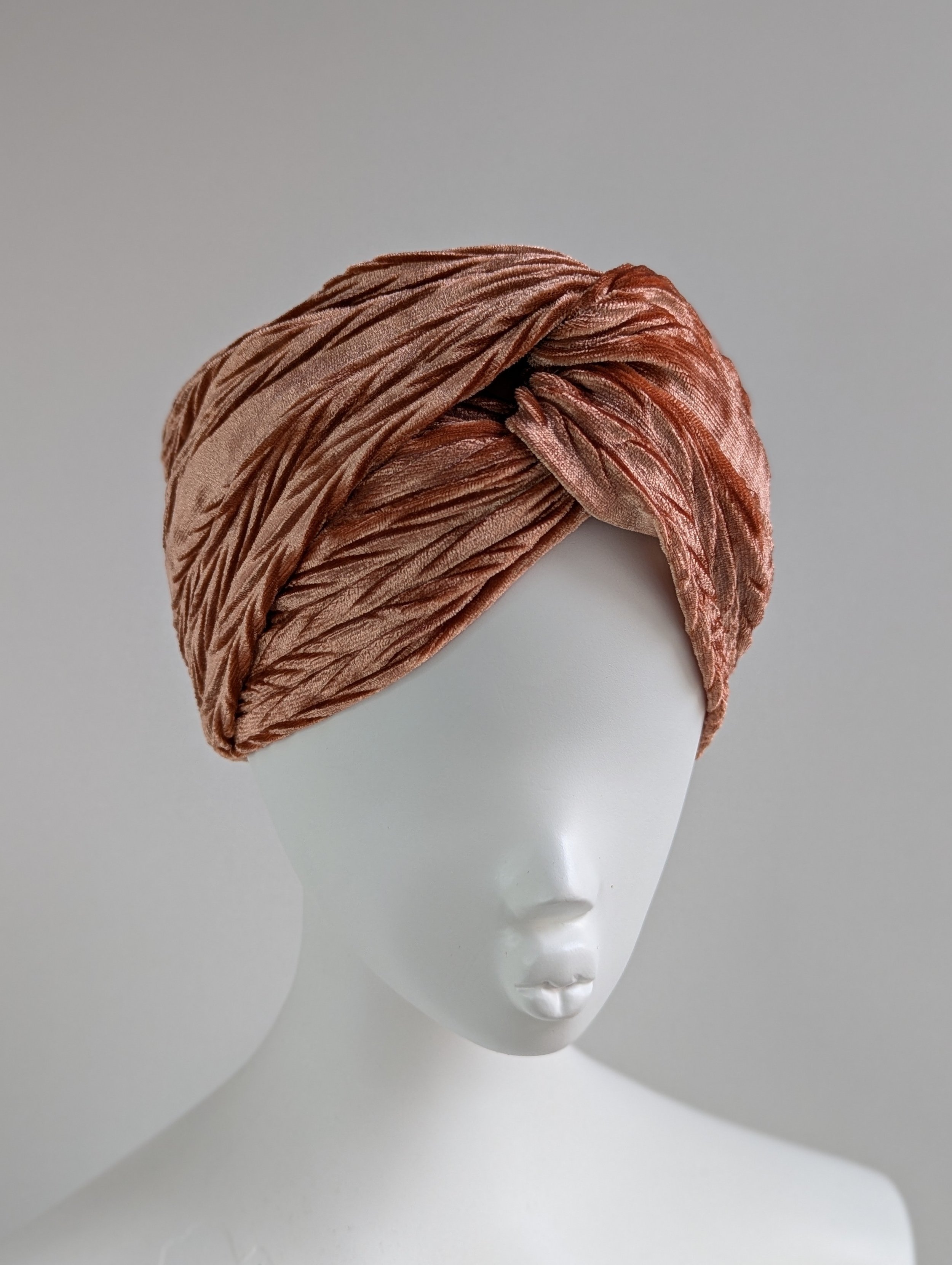 Peach-Texture-Velvet-Turban-Twist-Headband-6.jpg