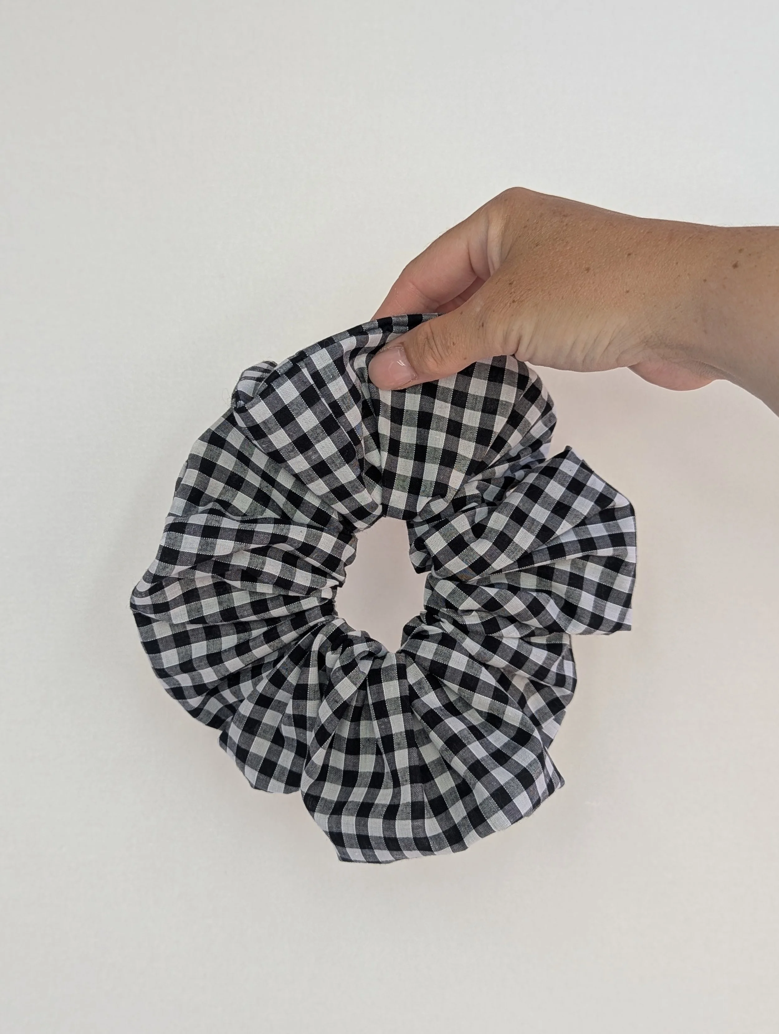 Black-White-Gingham-Cotton-Scrunchie-3.jpg