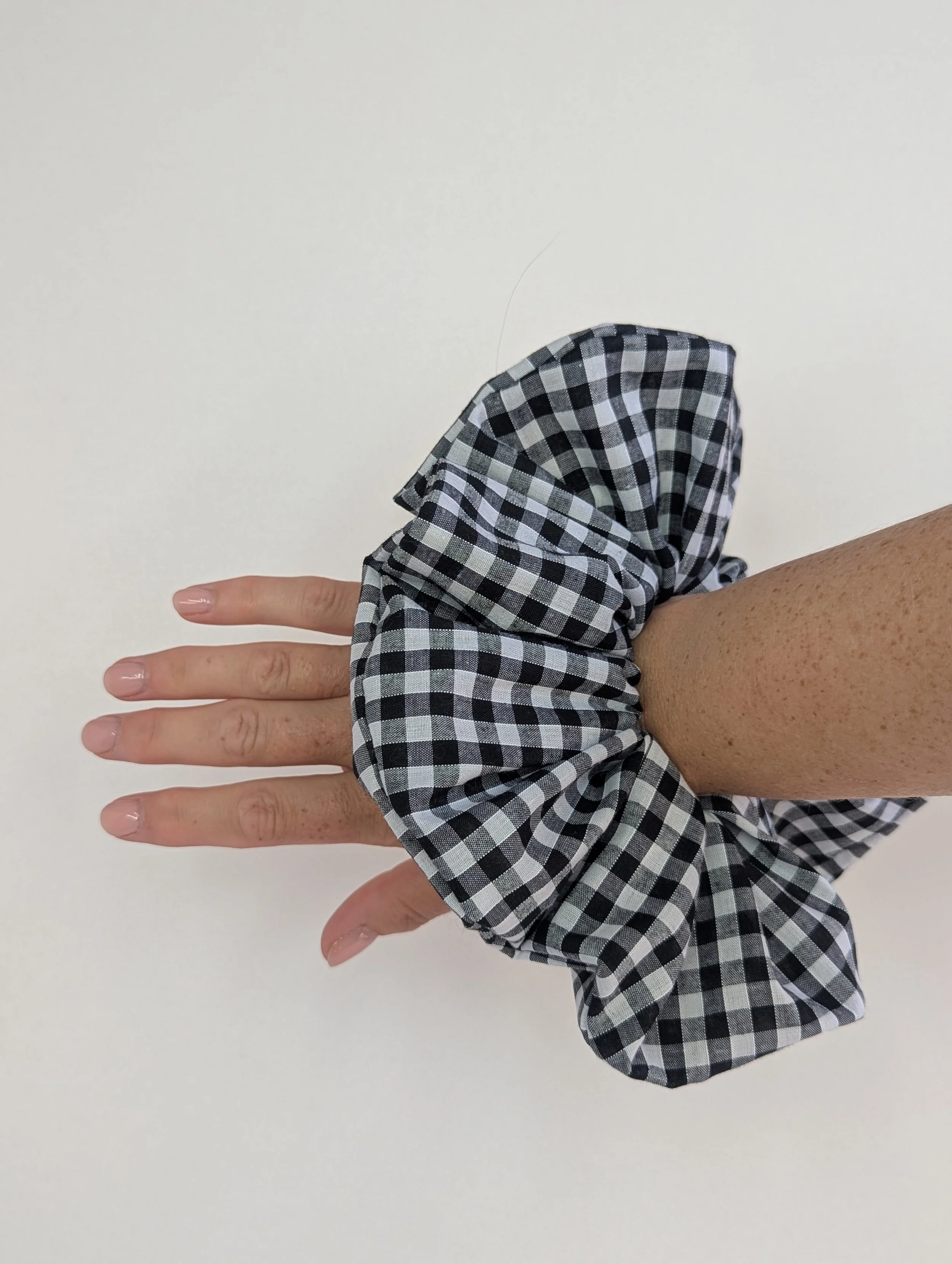 Black-White-Gingham-Cotton-Scrunchie-6.jpg