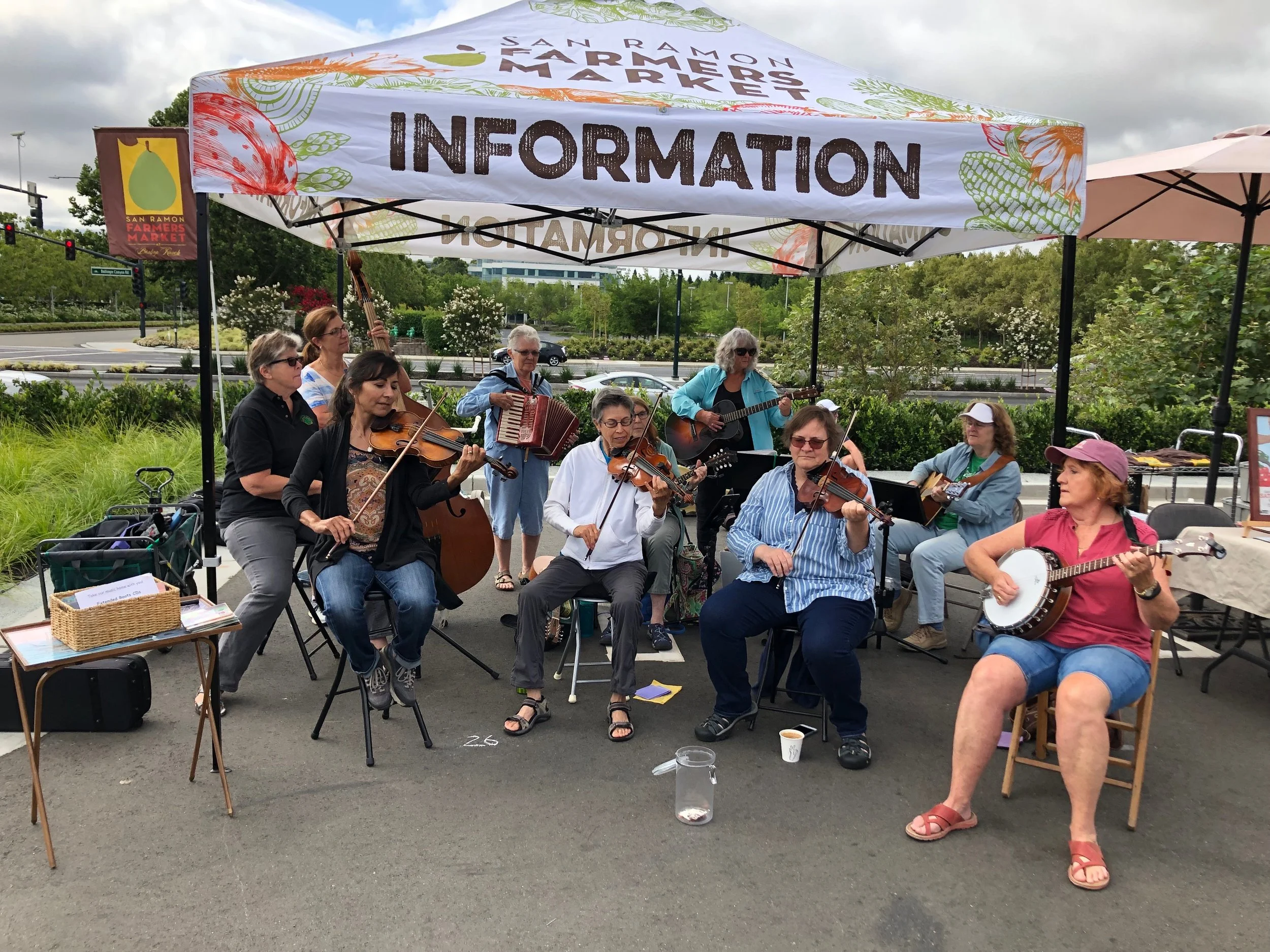 Extended Roots Irish Bluegrass at San Ramon Farmers Market