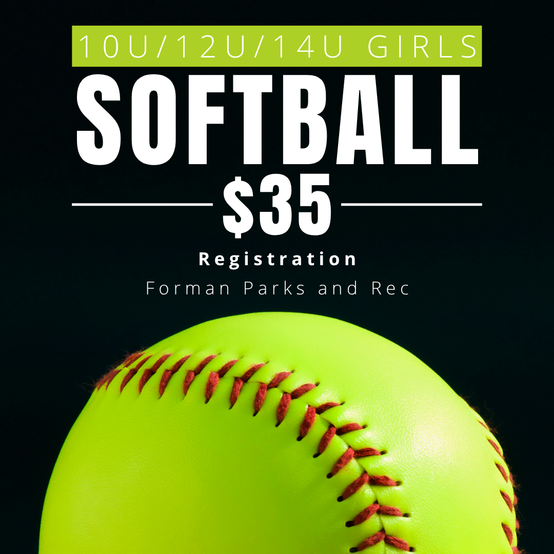 10U/12U/14U Girls Softball ($35 for each child)