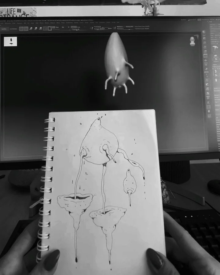 Sculpt with me in silence&hellip; into the numinous.

Inner guidance is never loud 🤍 

#sculptwithme #silenceandcreation #numinousart #innerguidance #3dsculpting #digitalalchemy #quietcreation #intuitivemodeling #artinprocess #mysticalforms #renderf