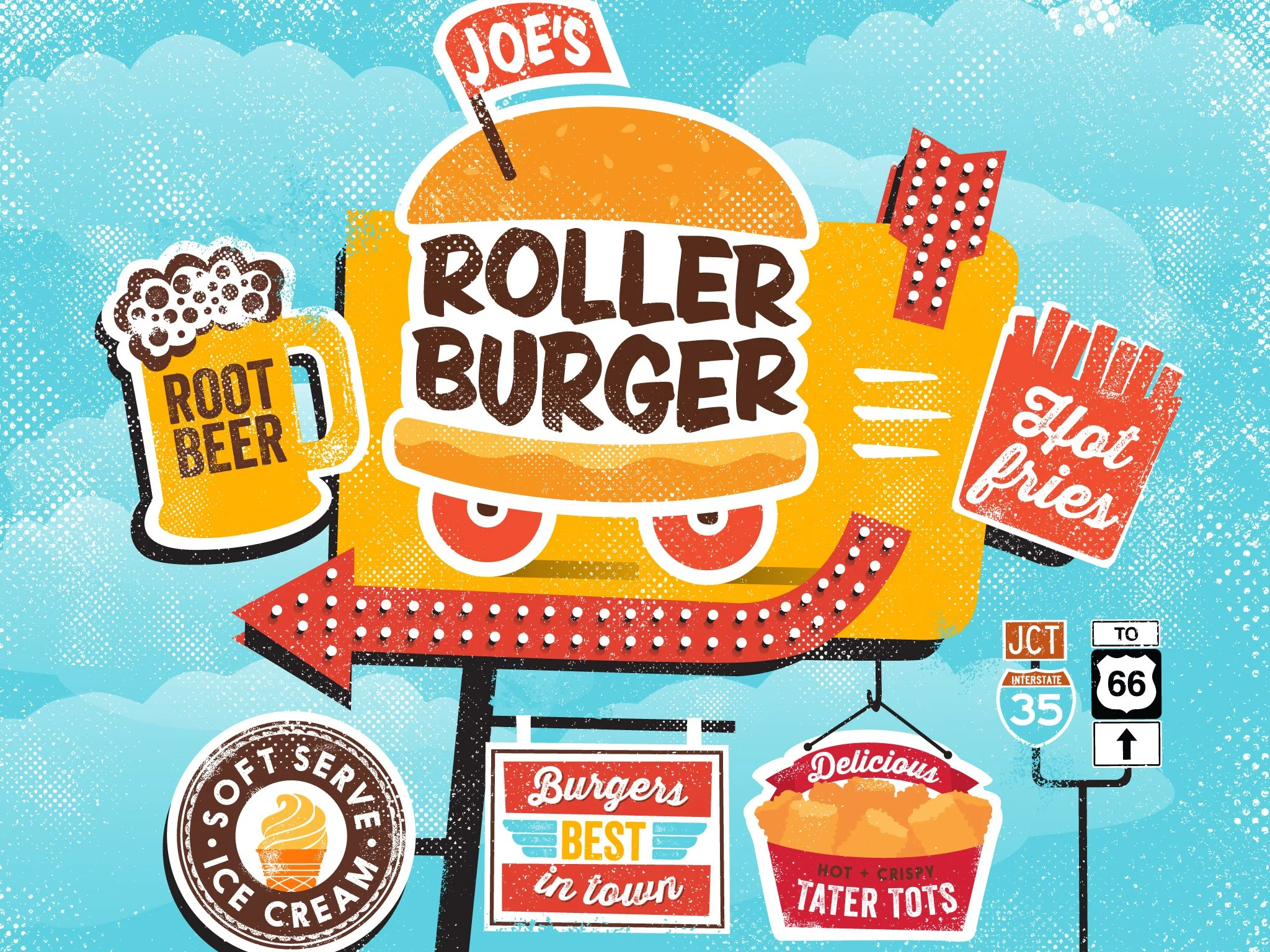 Roller Burger