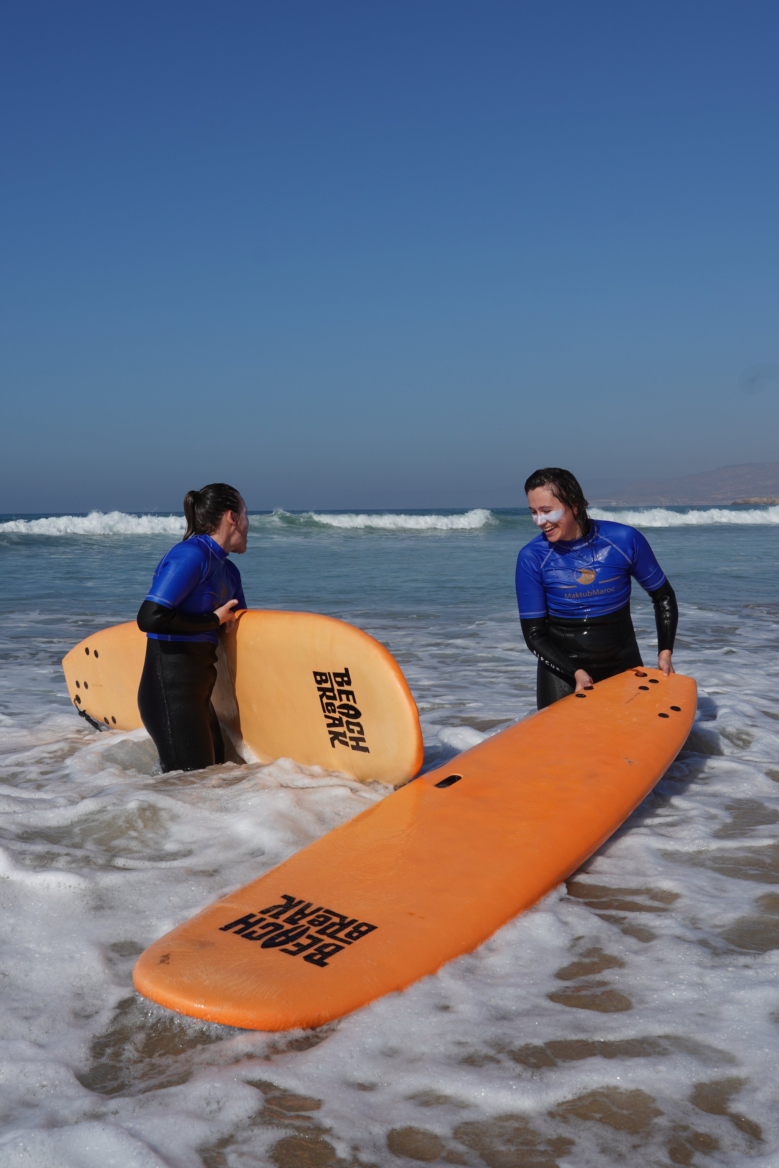 Surf experience with Maktub Maroc near Taghazout