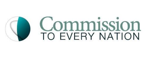 Logo of 'Commission To Every Nation' with a teal and white circular design.