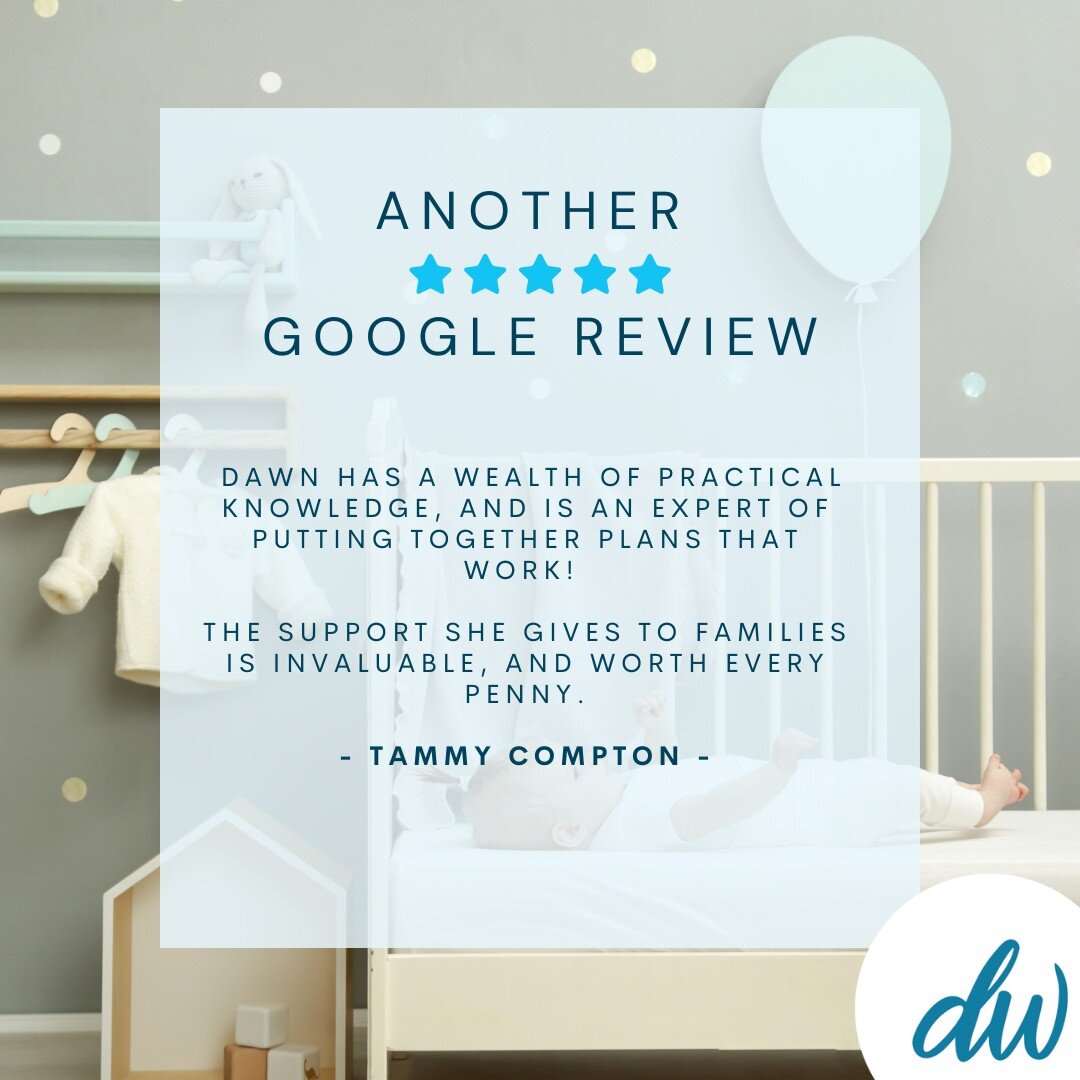 Another lovely review, from one of my annual clients, I am now in my second year with Tammy and will be starting to support her through the potty training 💩process next.

I work with children from Newborn to 5 years and a lot of my clients will stay