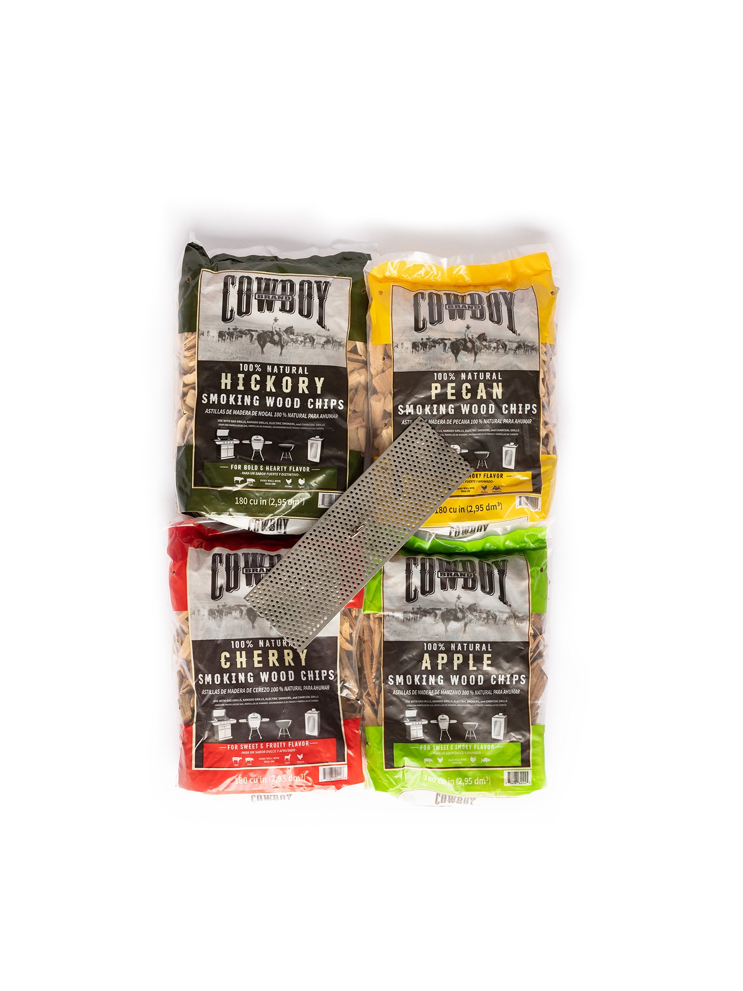 Big 4 Variety Wood Chip Pack — SmokinTex Electric Smokers