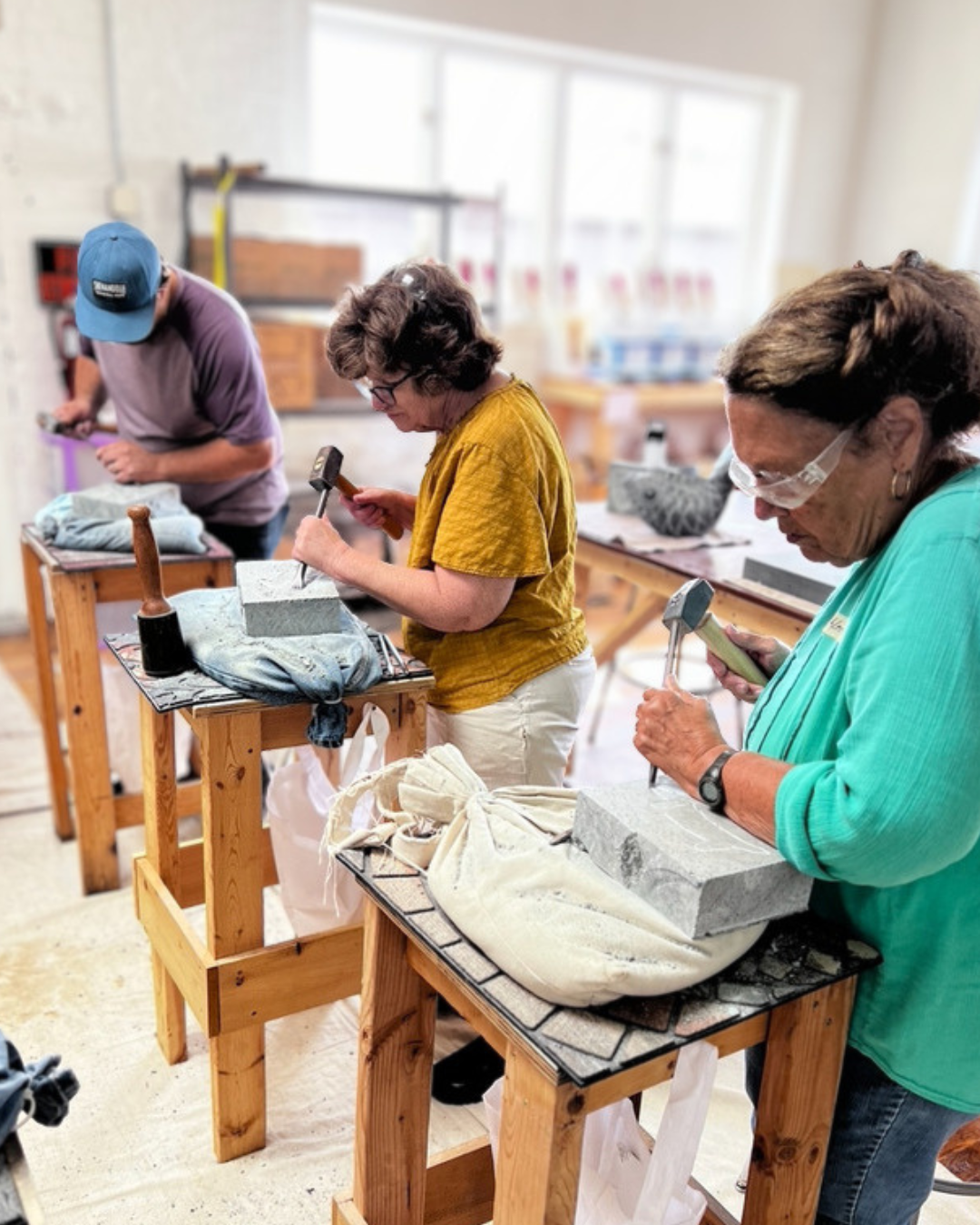 Beginning & Continuing Stone Carving Afternoon with Bethany Lee