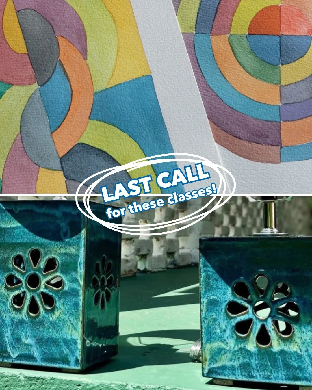 These classes are WRAPPING-UP! Haha, get it, because one of them is a wire-wrapping class..... Don't miss your chance to sign up and start your new obsession today!
😅✨
#harrisonburgva #friendlycityclay #artclasses #supportsmallbusiness #craftsposure
