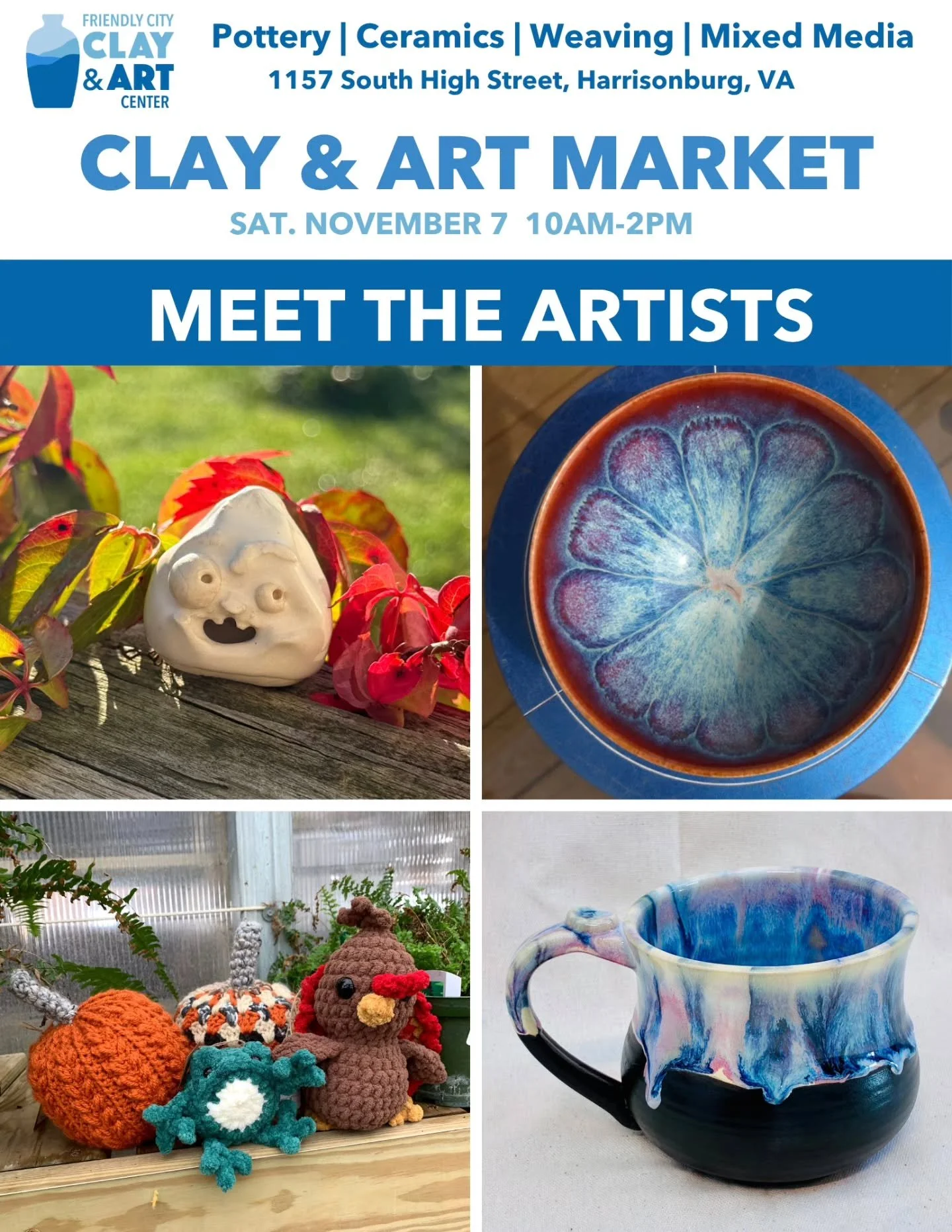 Sycamore Hollow Pottery
I make pottery for connection&mdash;to myself, to others, and to the earth. I make each piece with careful thought to texture, color, and how it feels in your hand and looks on your table. I love seeing my pieces find their wa