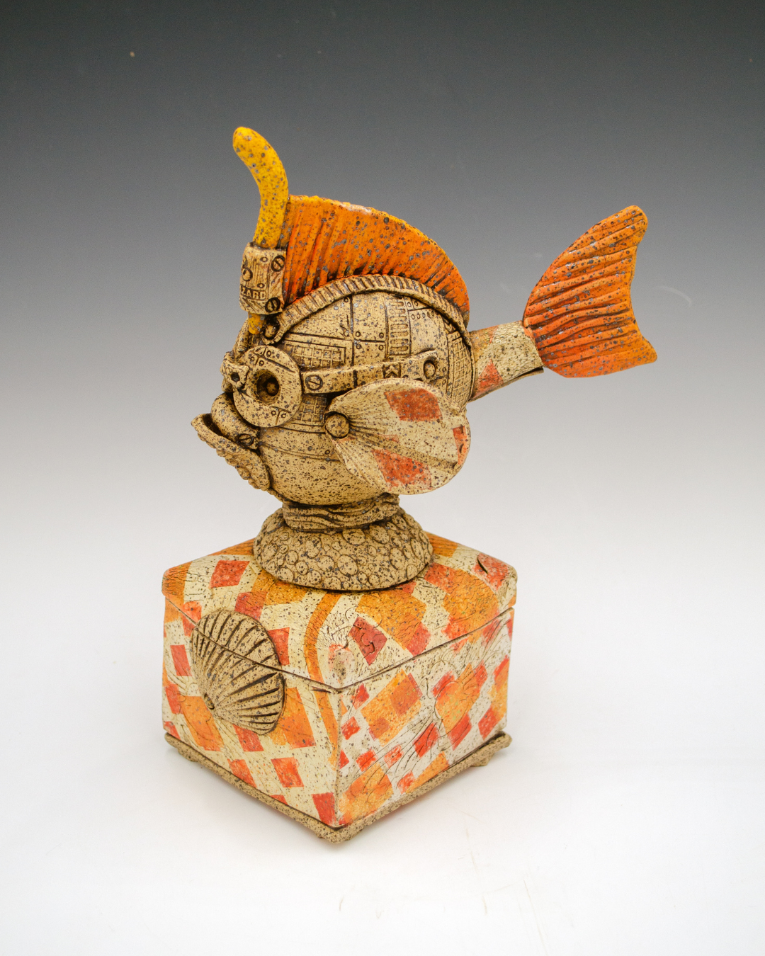 Sculptural Ceramic Box with Steve Palmer