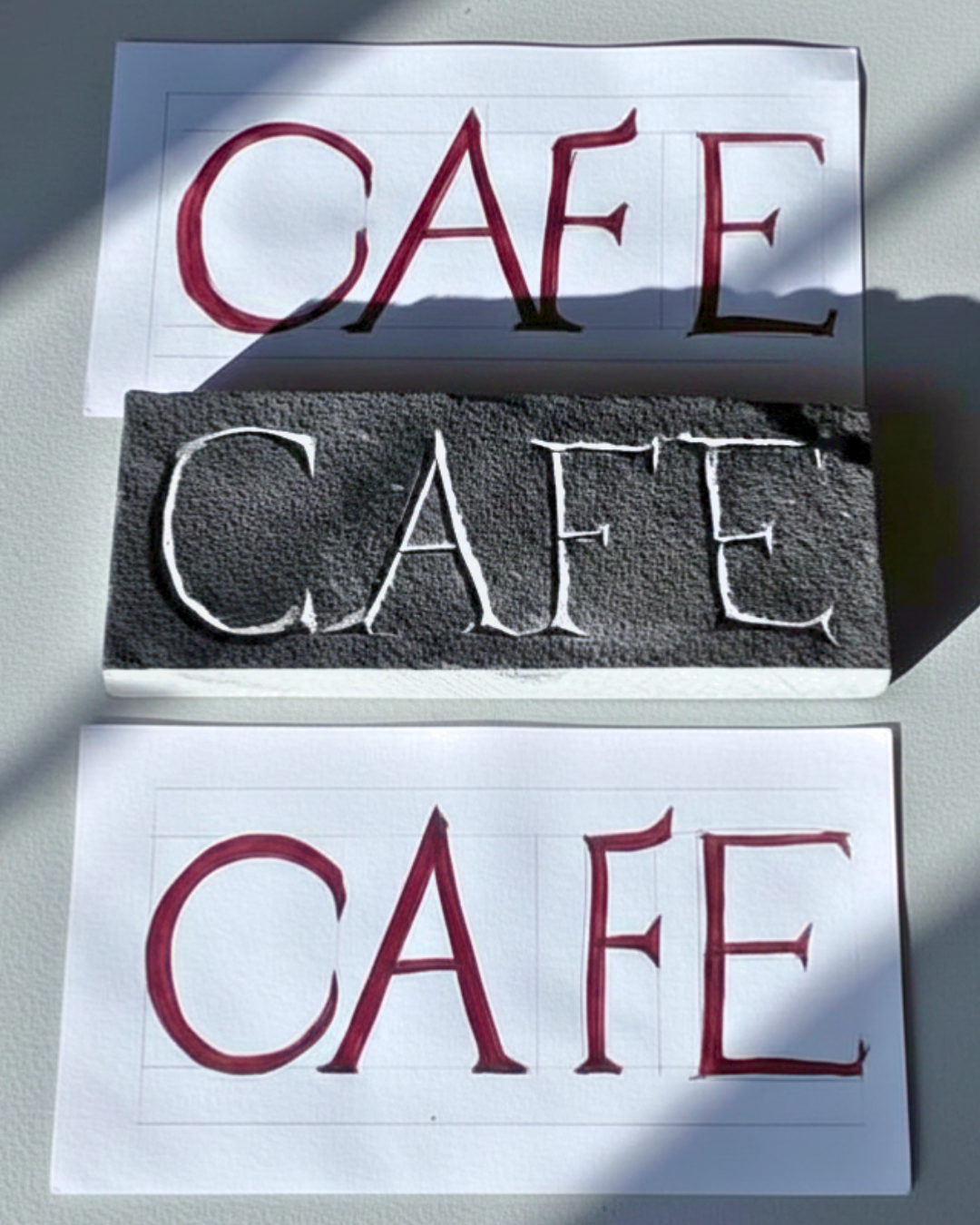 Stone Carving Hand-Lettered Signs with Bethany Lee