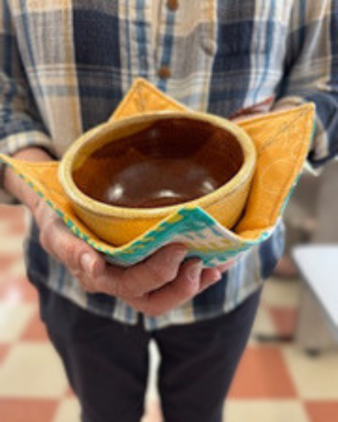 Handbuild A Bowl and Sew A Bowl Cozy with Julie and Kathy