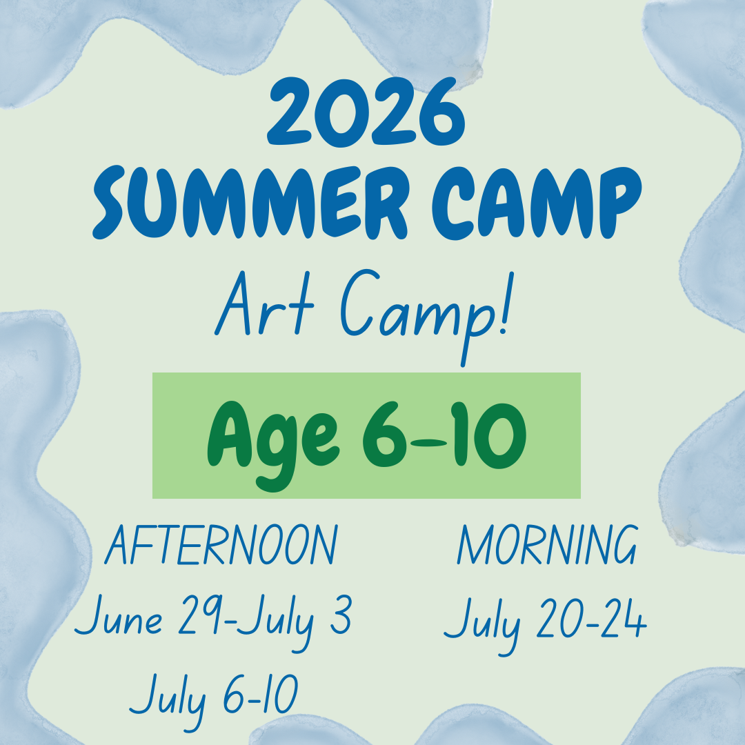 Art Camp! (Age 6-10) - Summer Camp (Afternoon and Morning options)