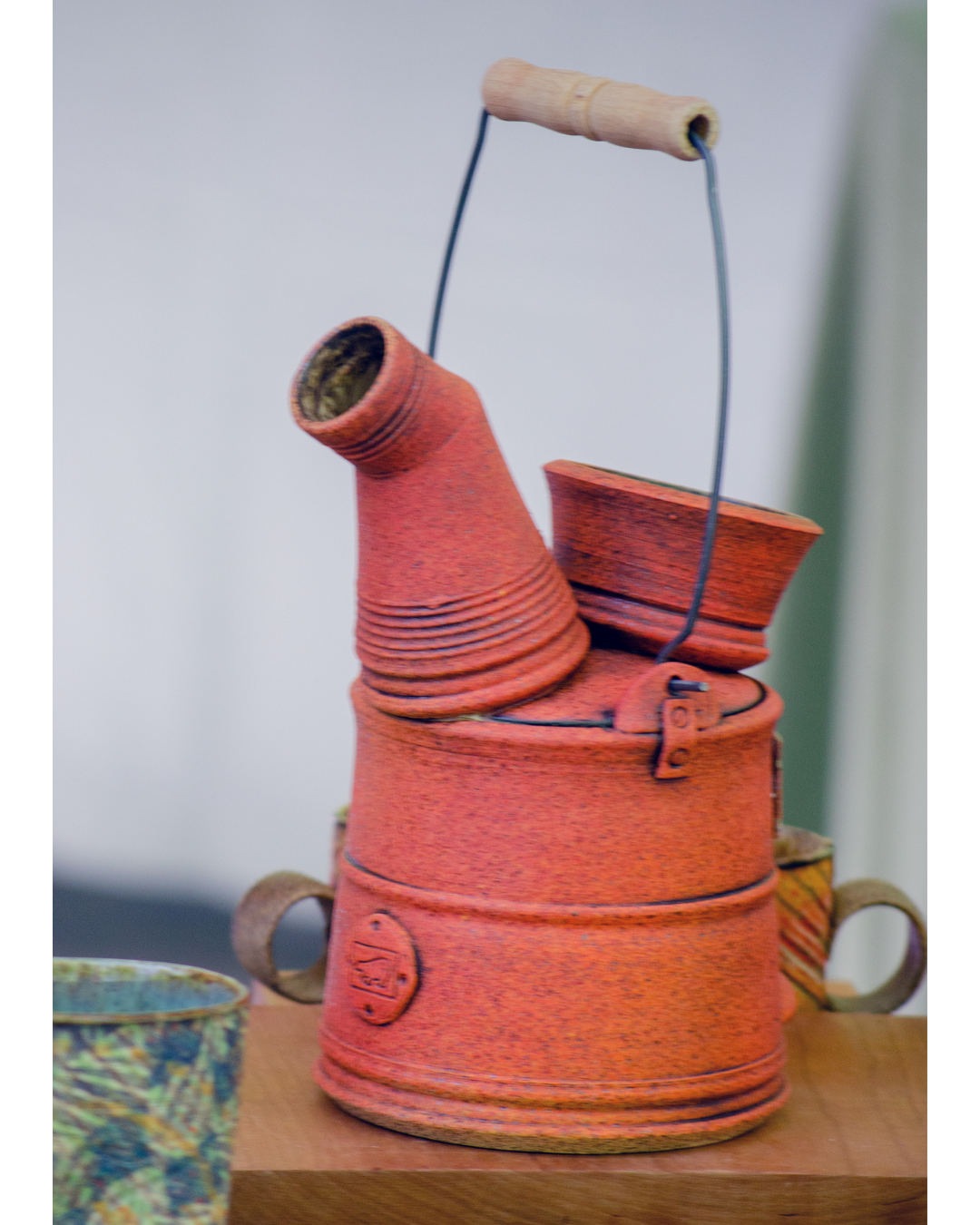 Wheel Thrown and Altered Watering Can with Steve Palmer