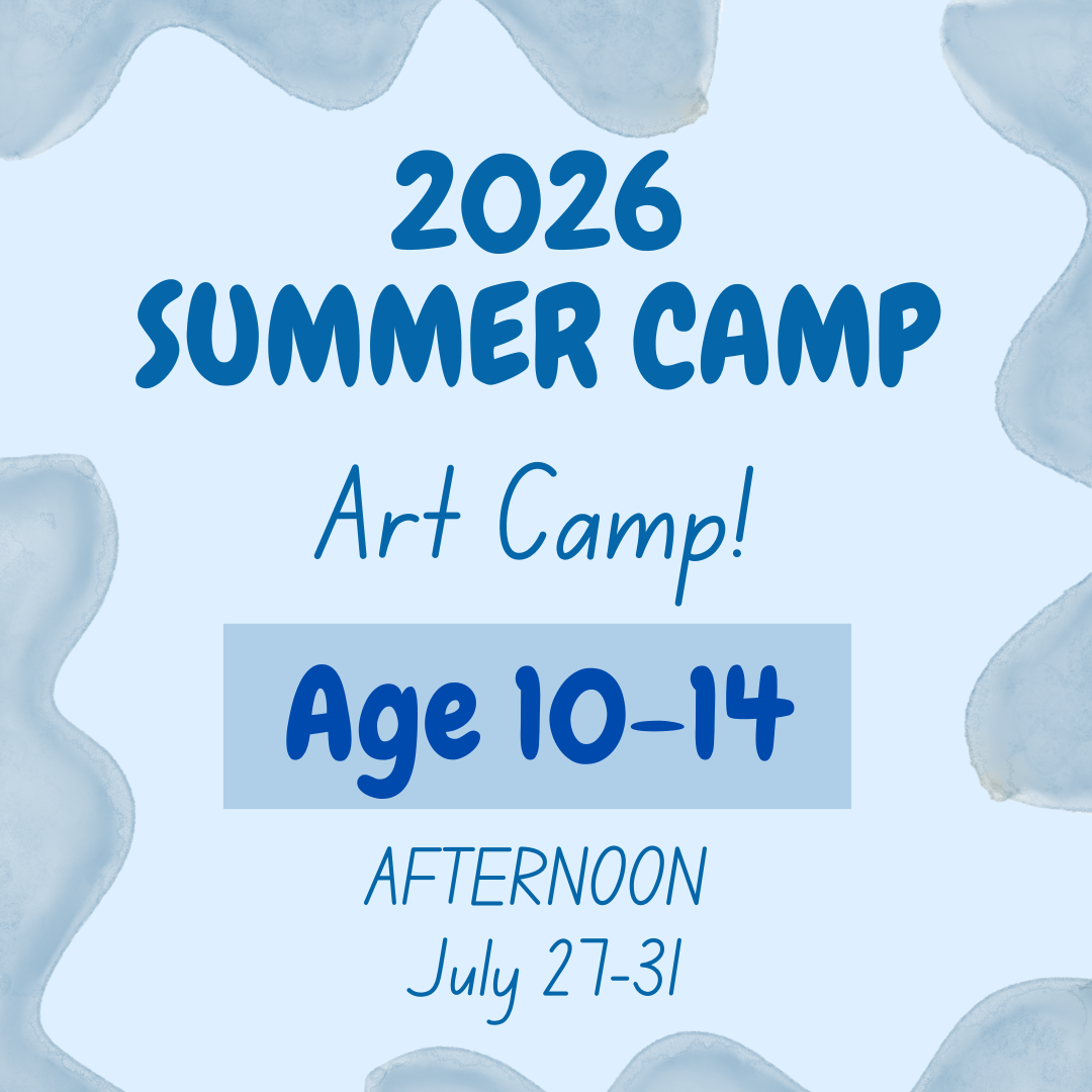 Art Camp! (Age 10-14) - Afternoon Summer Camp with LP