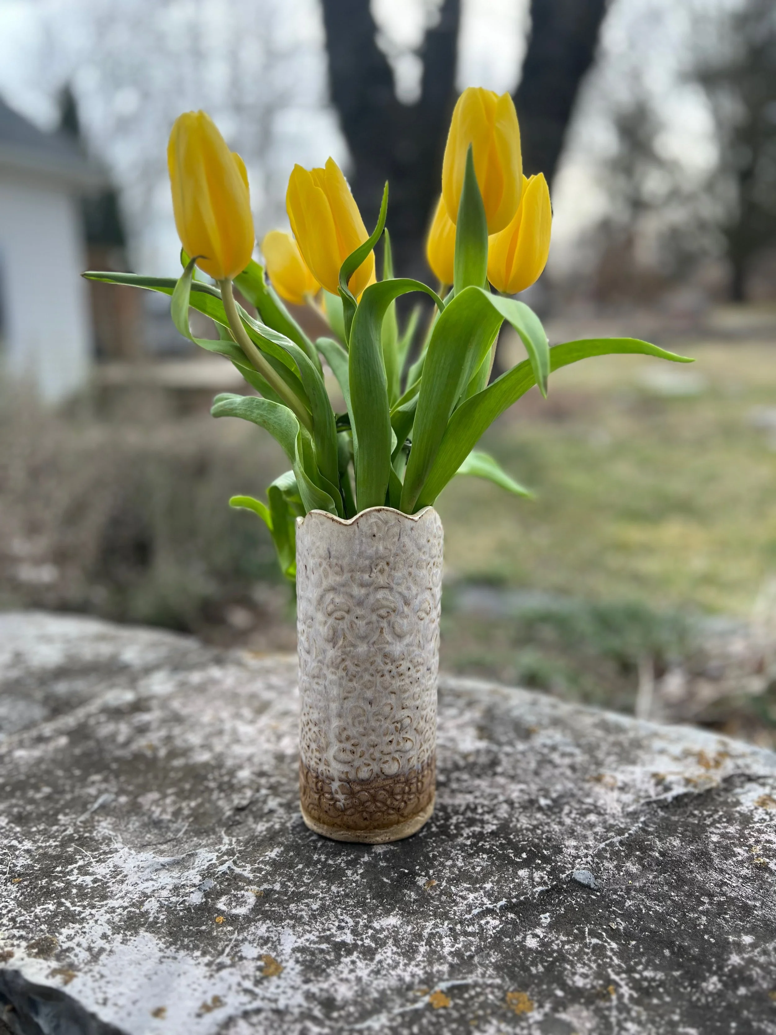 Textured Vase Workshop with Kathryn