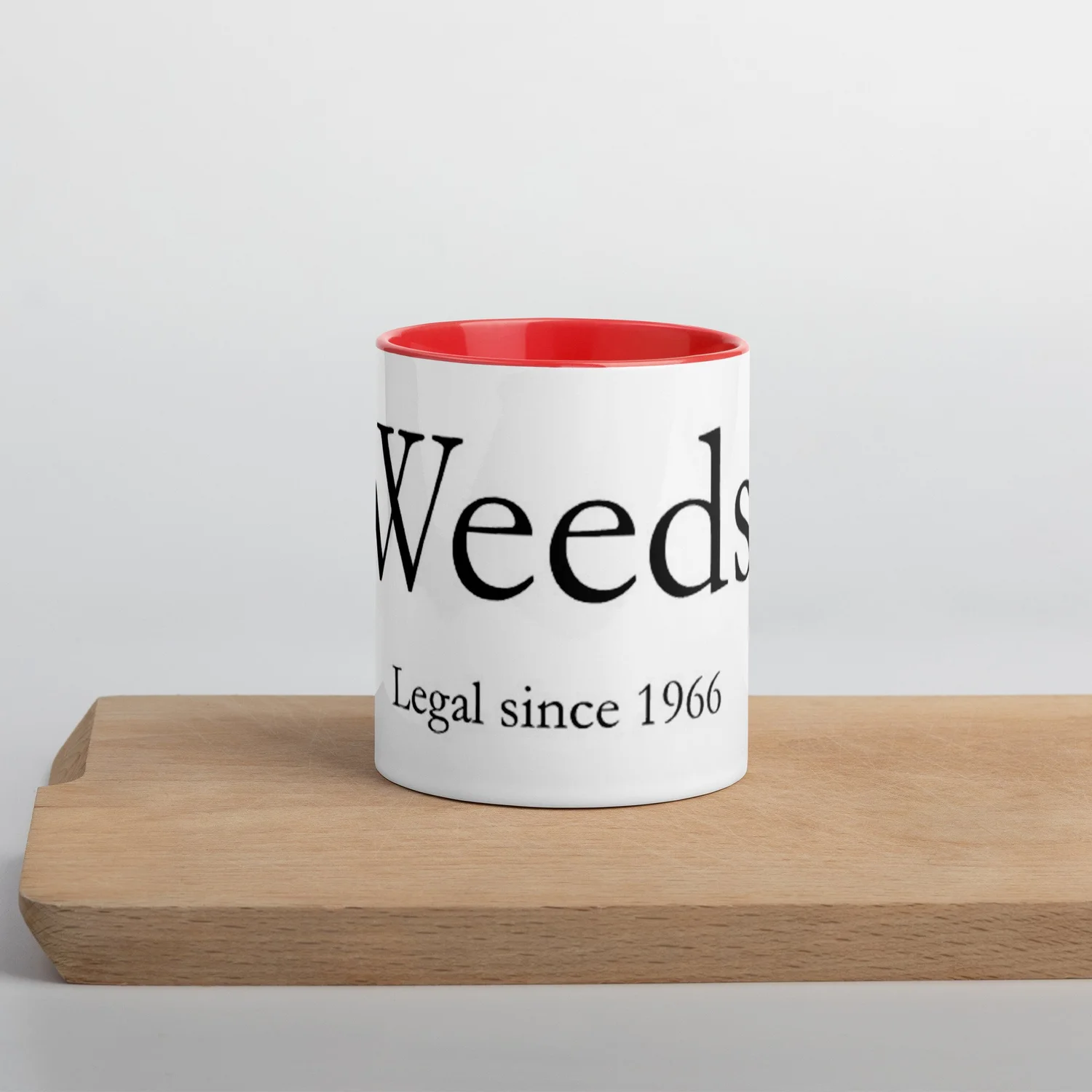 Mug with Color Inside  Weeds