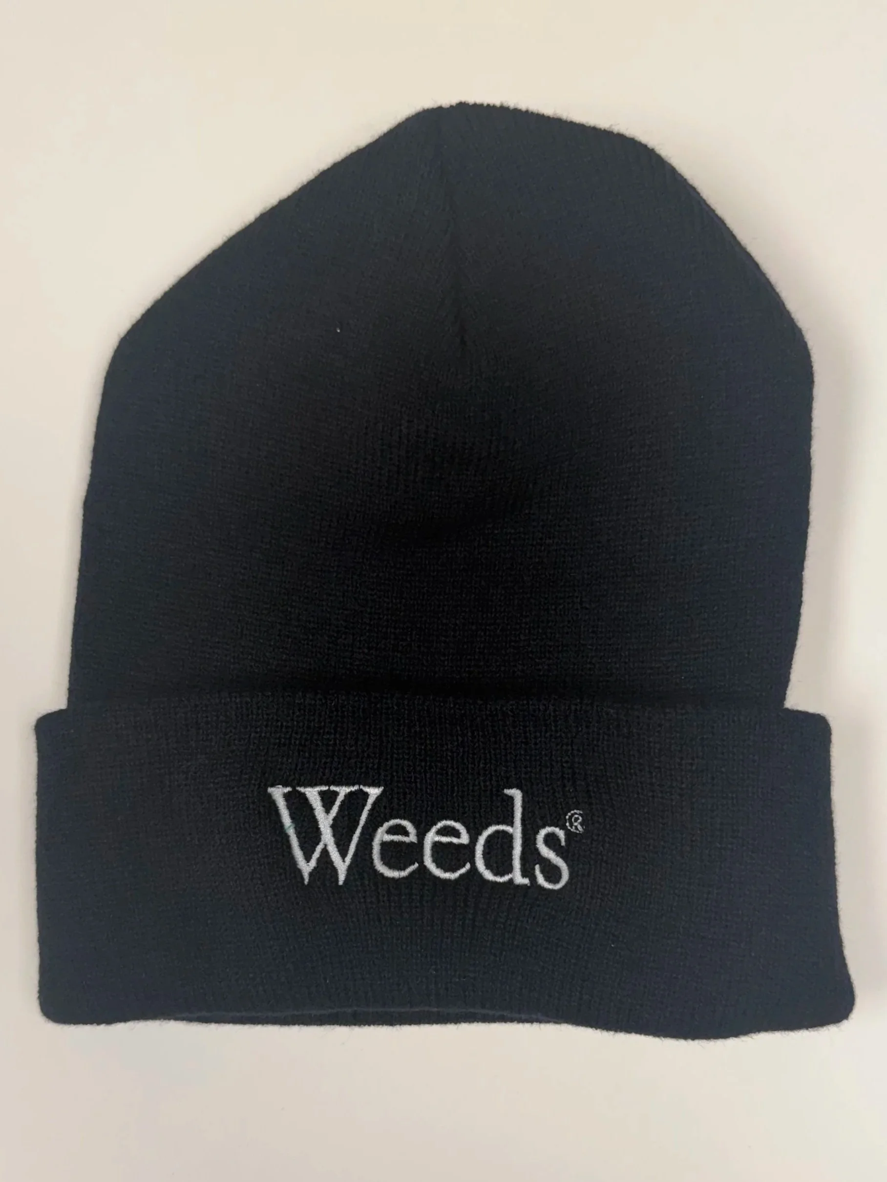 Beanie Weeds in white
