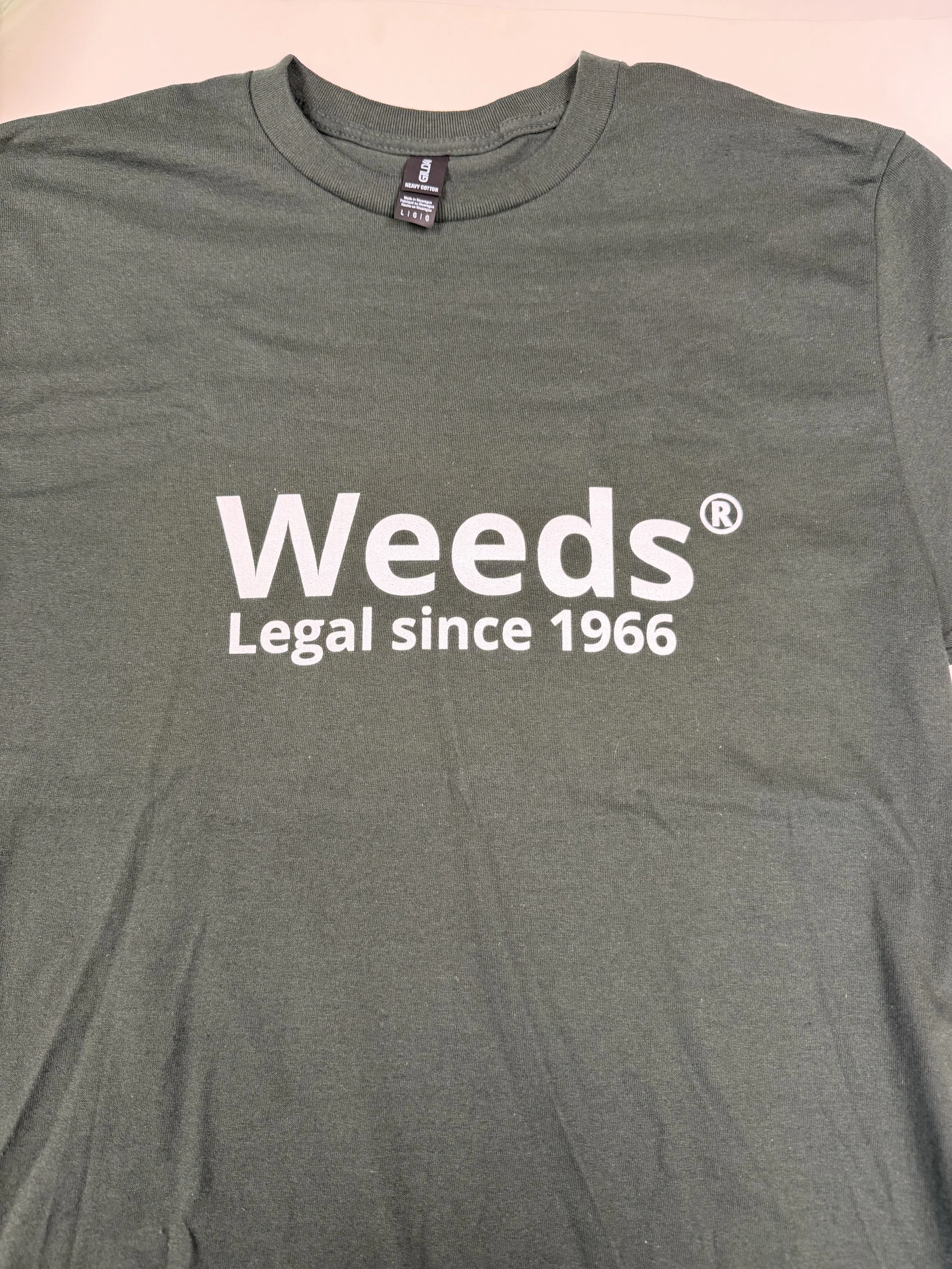 Classic tee- Legal since 1966 White lettering