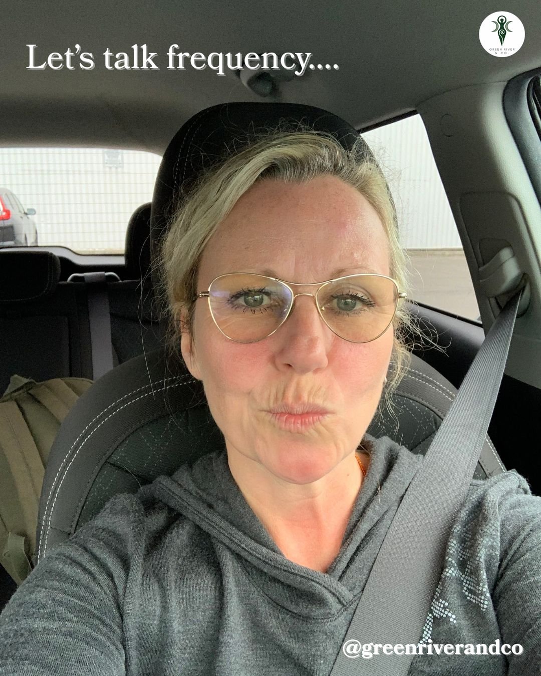 Let's talk about FREQUENCY.
Right now, you're broadcasting a frequency through your thoughts, beliefs, habits, and energy.

Maybe it's a scarcity frequency (never enough money, time, opportunity).
Maybe it's a people-pleasing frequency (can't say no,