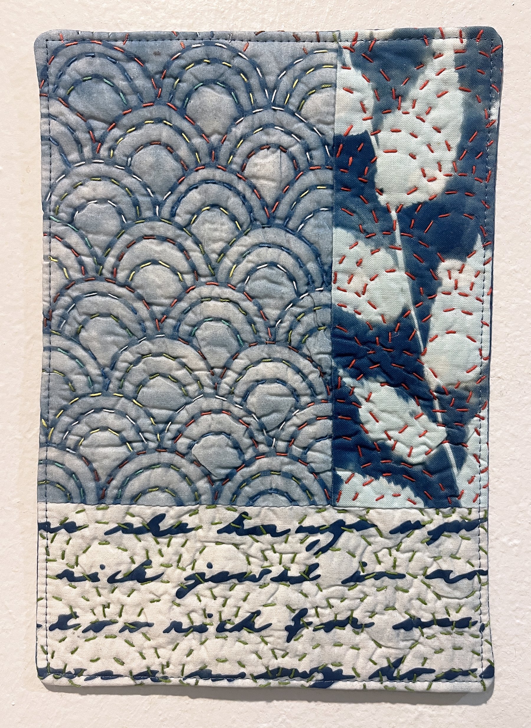 Seigaiha, 2024, 10"H x 7"W