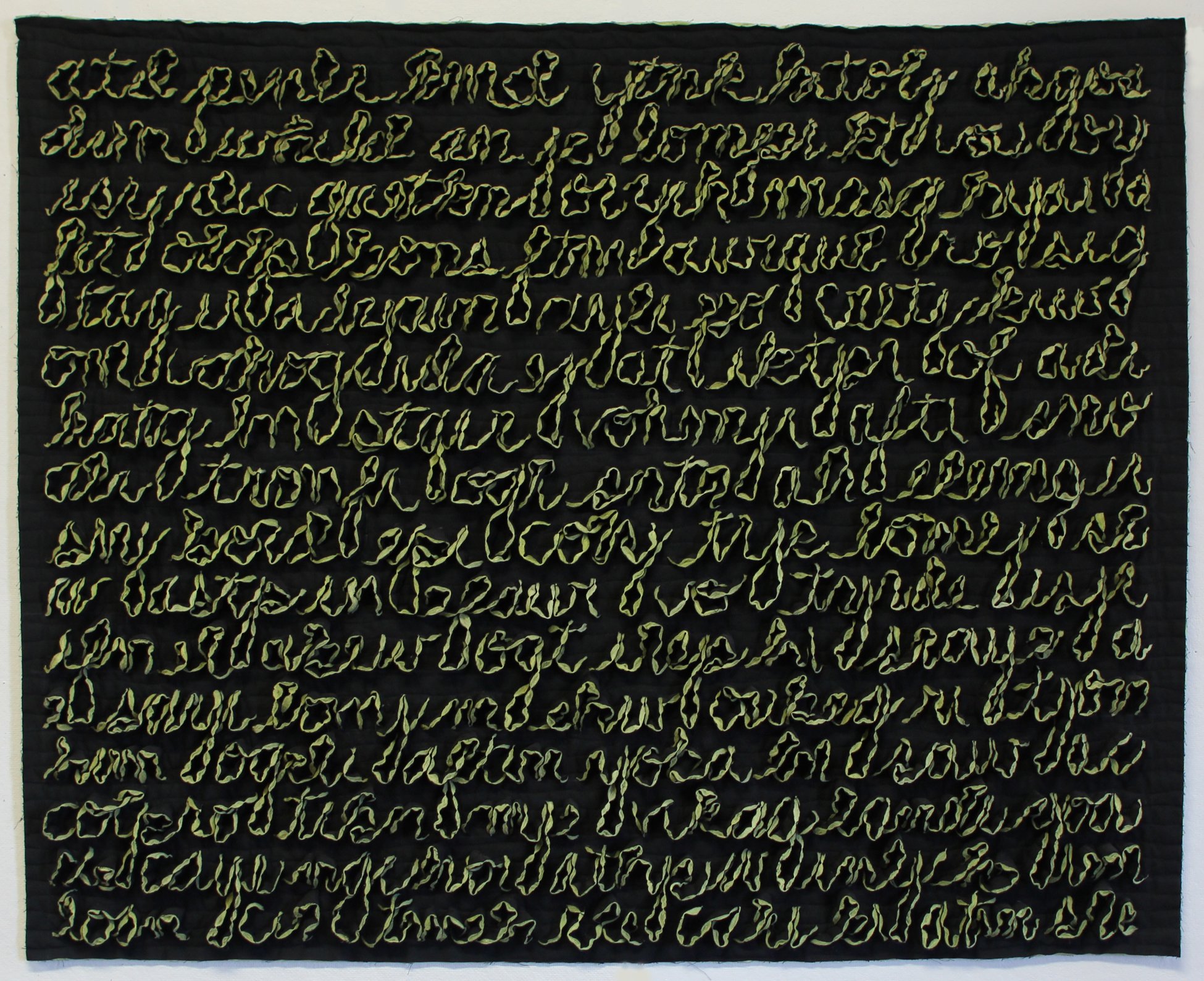 Envy, 2009, 33"H x 42" W x 2" D, NFS