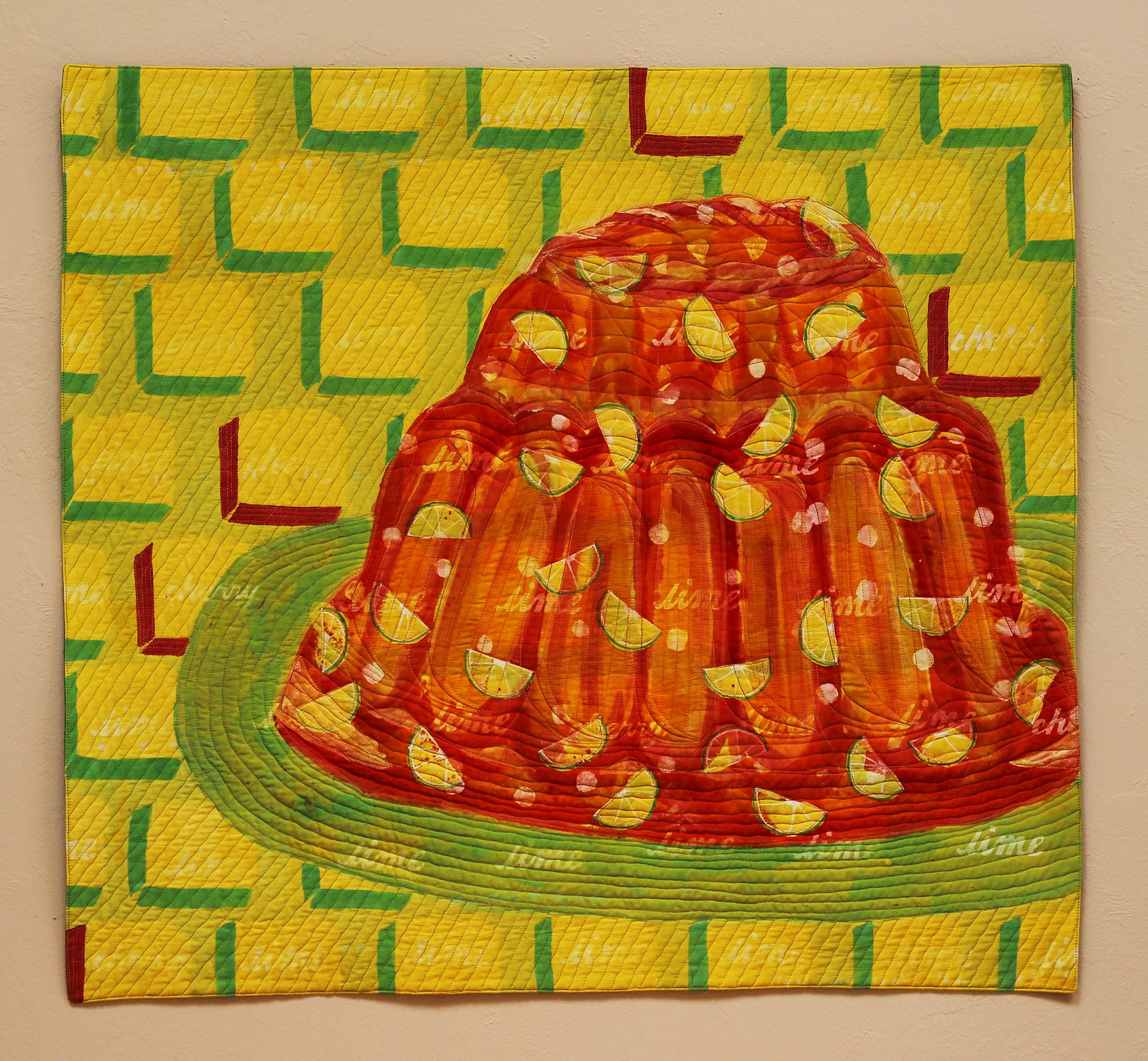 Gelatin Dessert Delite, 2014, 37.5"H x 41.5"W