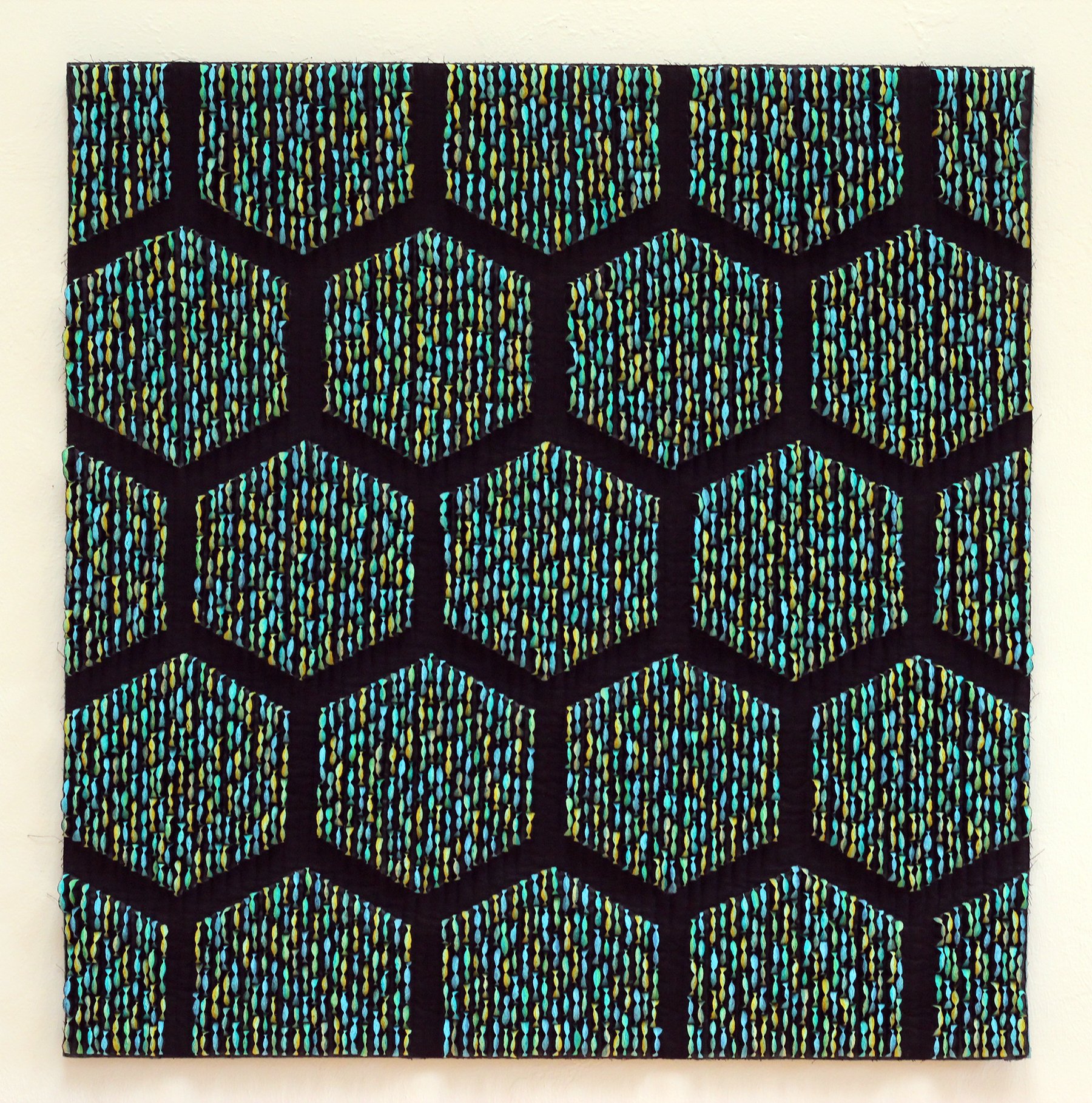 Hex, 2013, 35"H x 34"W x 2"D
