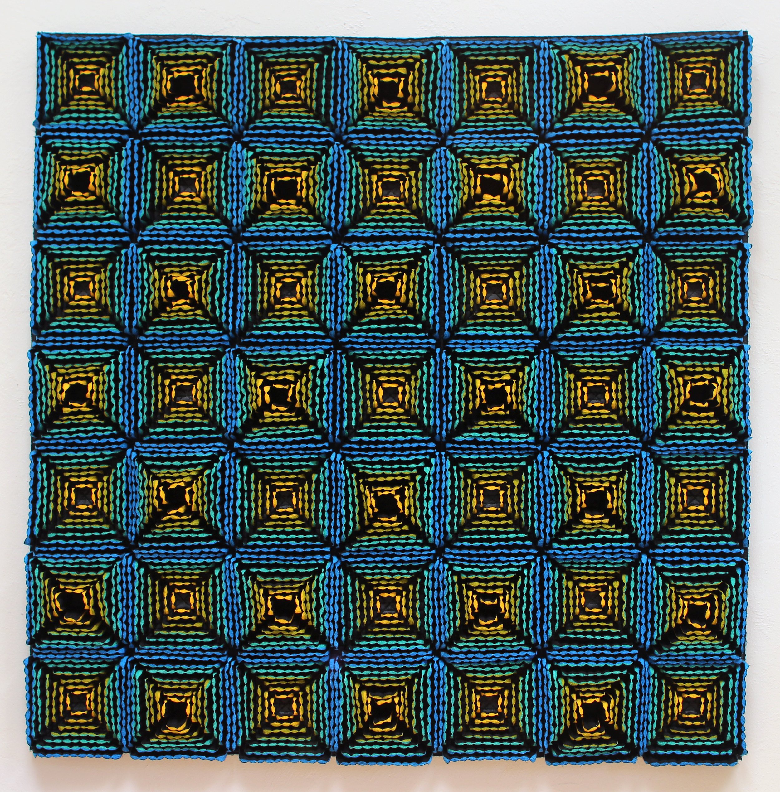 Harmony, 2014, 42"H x42"W x3"
