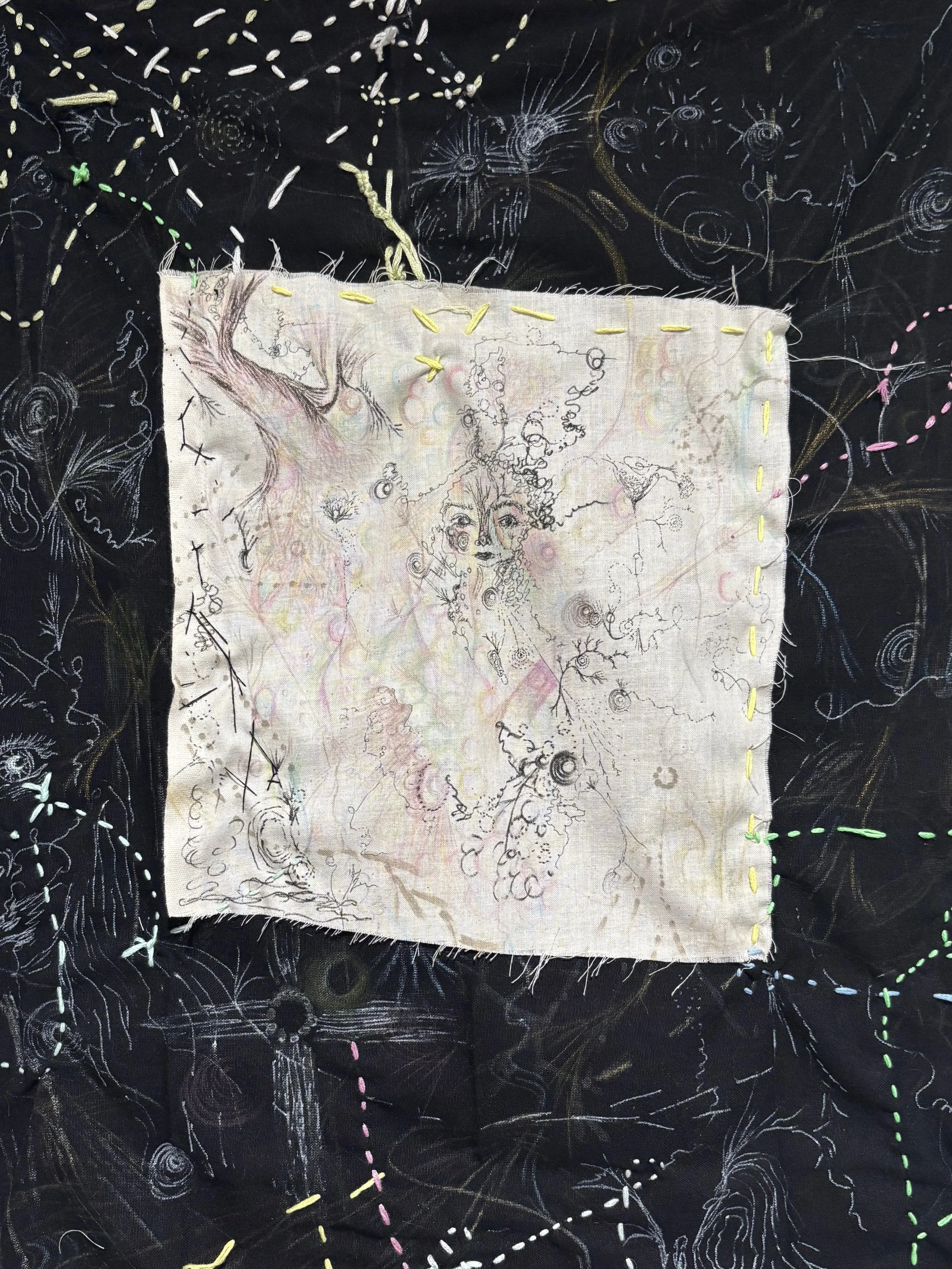 tapestry created by artist Nicole Sylvia Javorsky