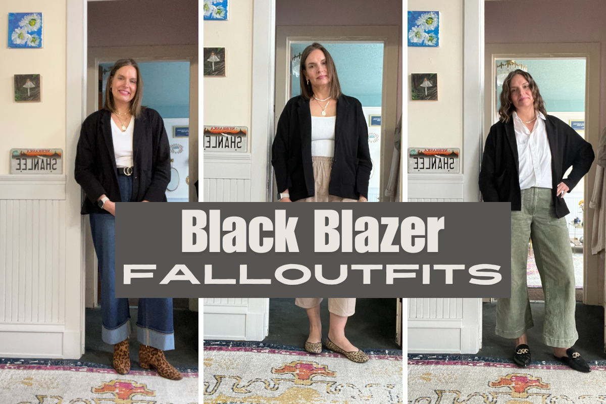 Fall blazer outfits