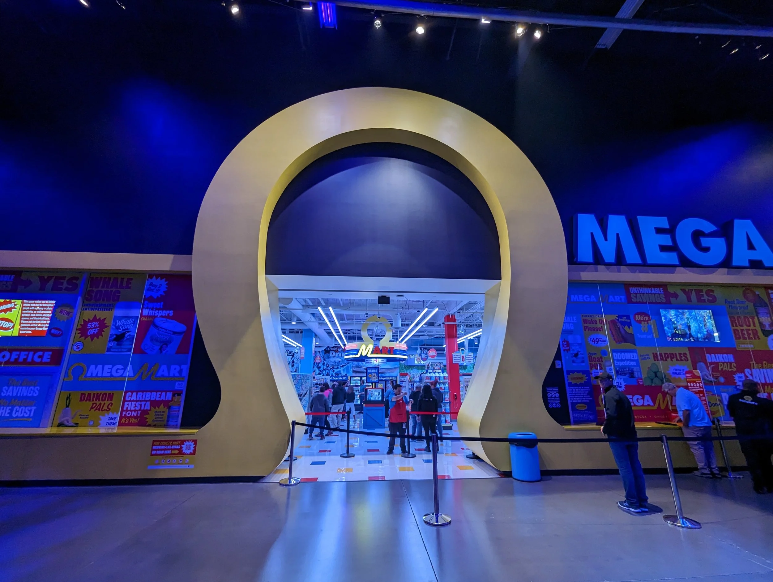 Special Geekout at Meow Wolf’s Omega Mart in Las Vegas!