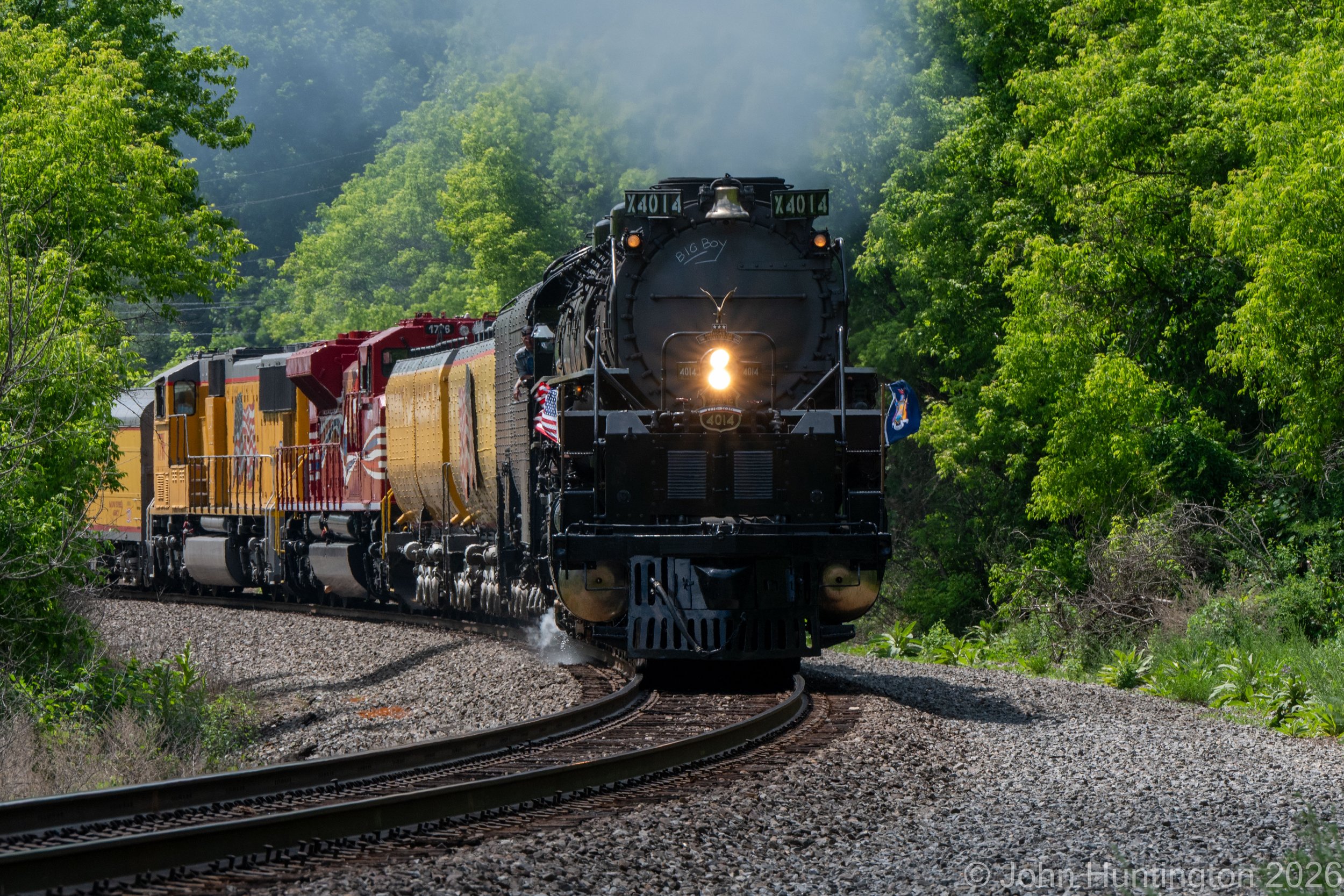 Chasing Union Pacific’s Big Boy No. 4014 