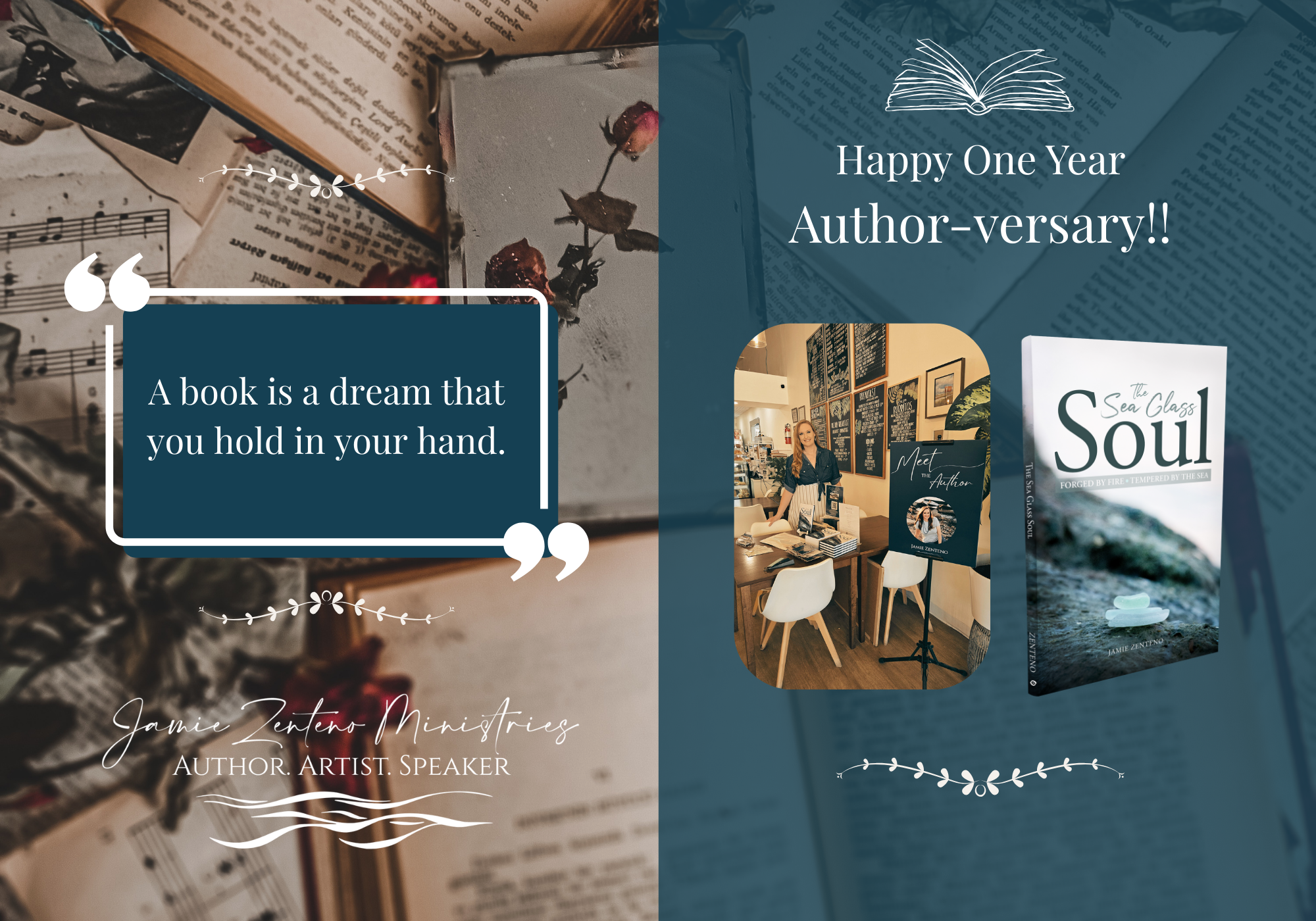 Happy 1 Year AuthorVersary!!