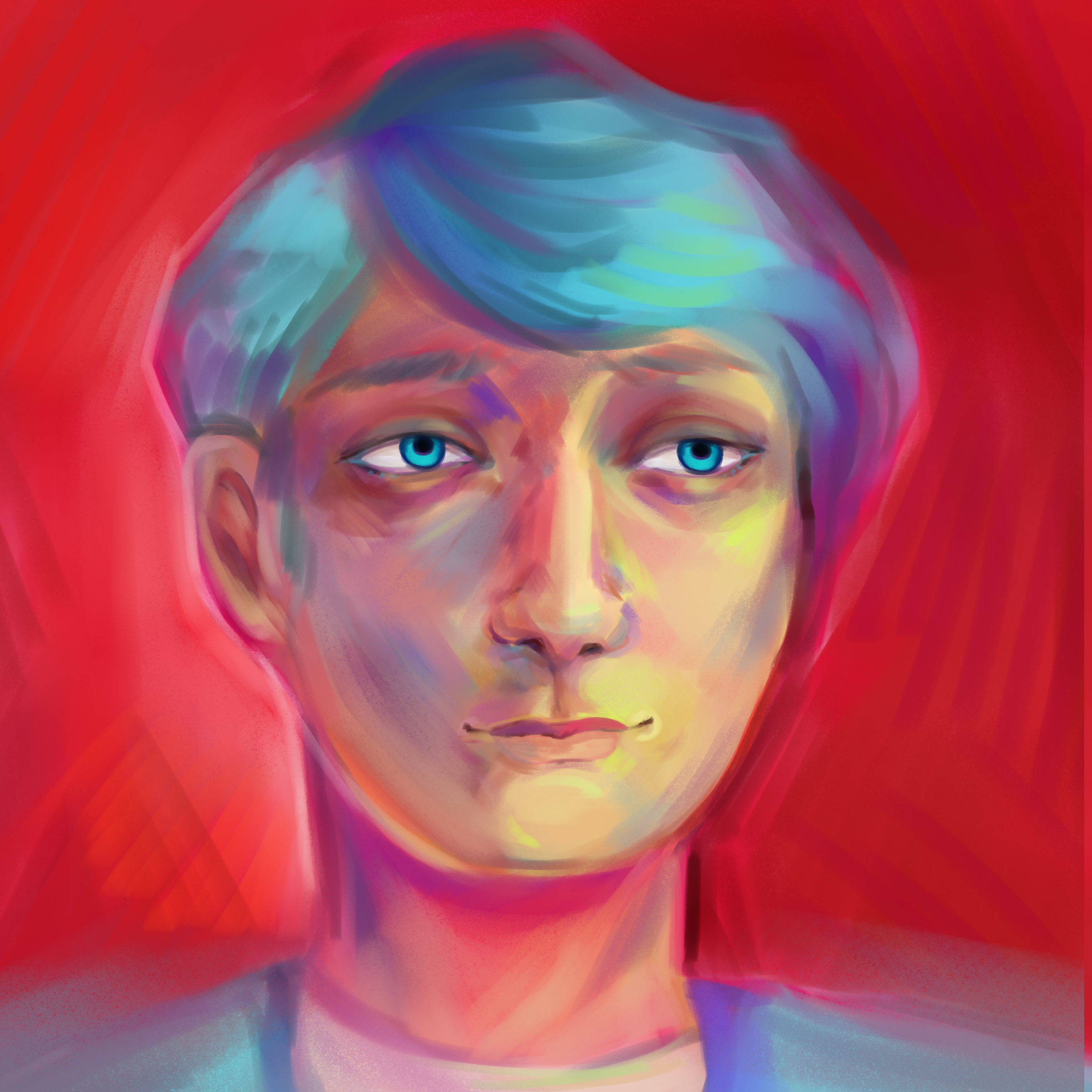 Blue - 2024, Illustration, Digital