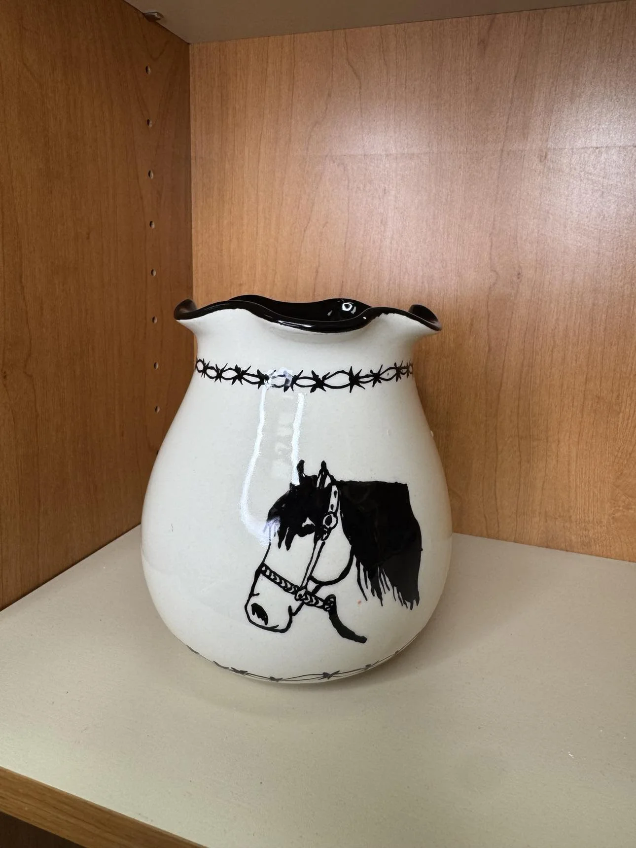 Barbed Wire Vase