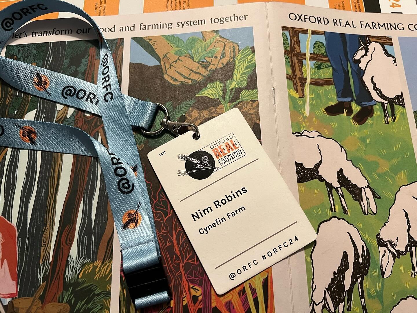 Just had a truly amazing couple of days at the Oxford real farming conference 🌱 and I&rsquo;m not only filled with inspiration, but also so much hope! Along with gratitude for all of the incredible people that make up this movement of land workers, 