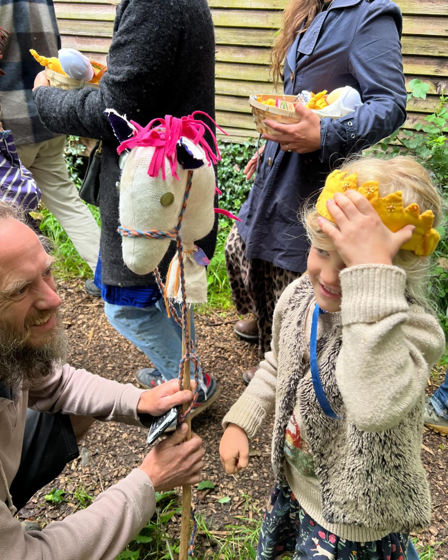 This little munchkin graduated from her little kindergarten today.. &hearts;️ Such an incredible thing to witness, this rite of passage that our beautiful little school in the woods creates for them. All year they&rsquo;ve been honoured as &lsquo;gol