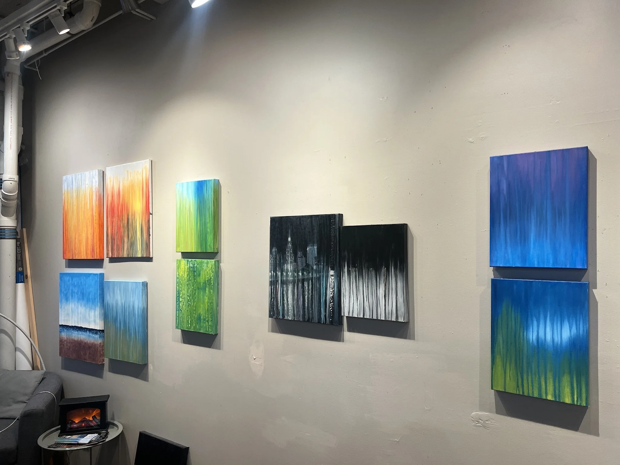 Rainfall Duets studio curated exhibit June-July 2026