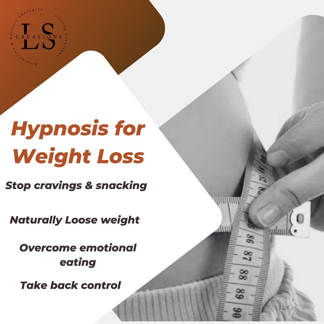 Take the struggle out of your weight loss journey with Hypnosis. 

Lisa has helped numerous clients who have struggled with weight loss in a short period of time by using Hypnosis. 

Hypnosis is a safe and effective way to help you take back control 