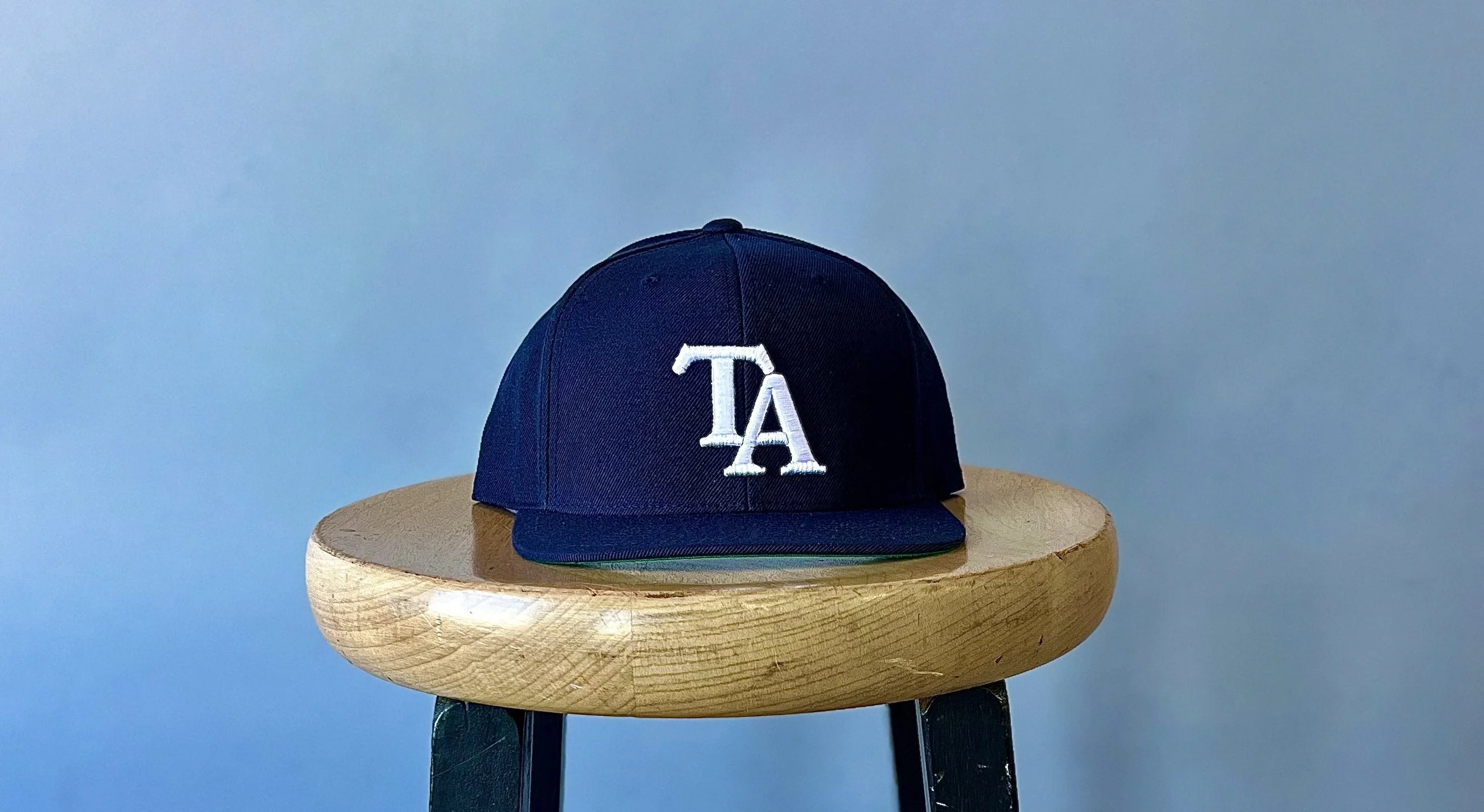 Blue Fitted Snapback
