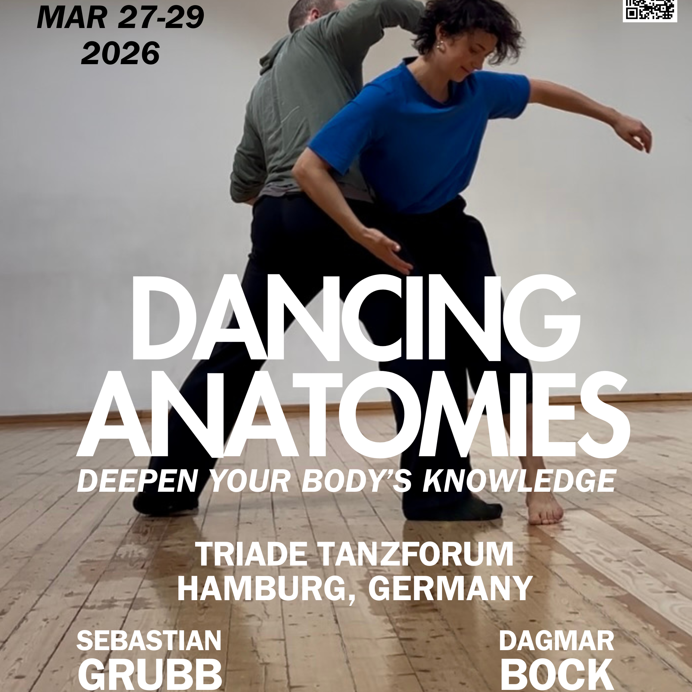 Workshop: DANCING ANATOMIES: Biomechanics Research &amp; Contact Improvisation @ Hamburg, Germany