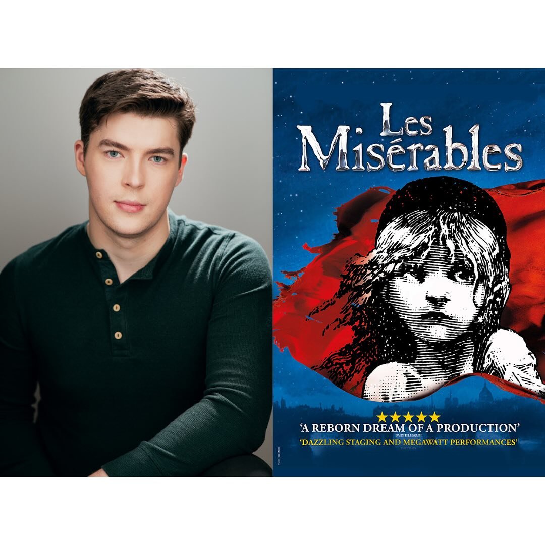 Congrats to @nickpattarini who opens on the national tour of Les MIs today in DC.
